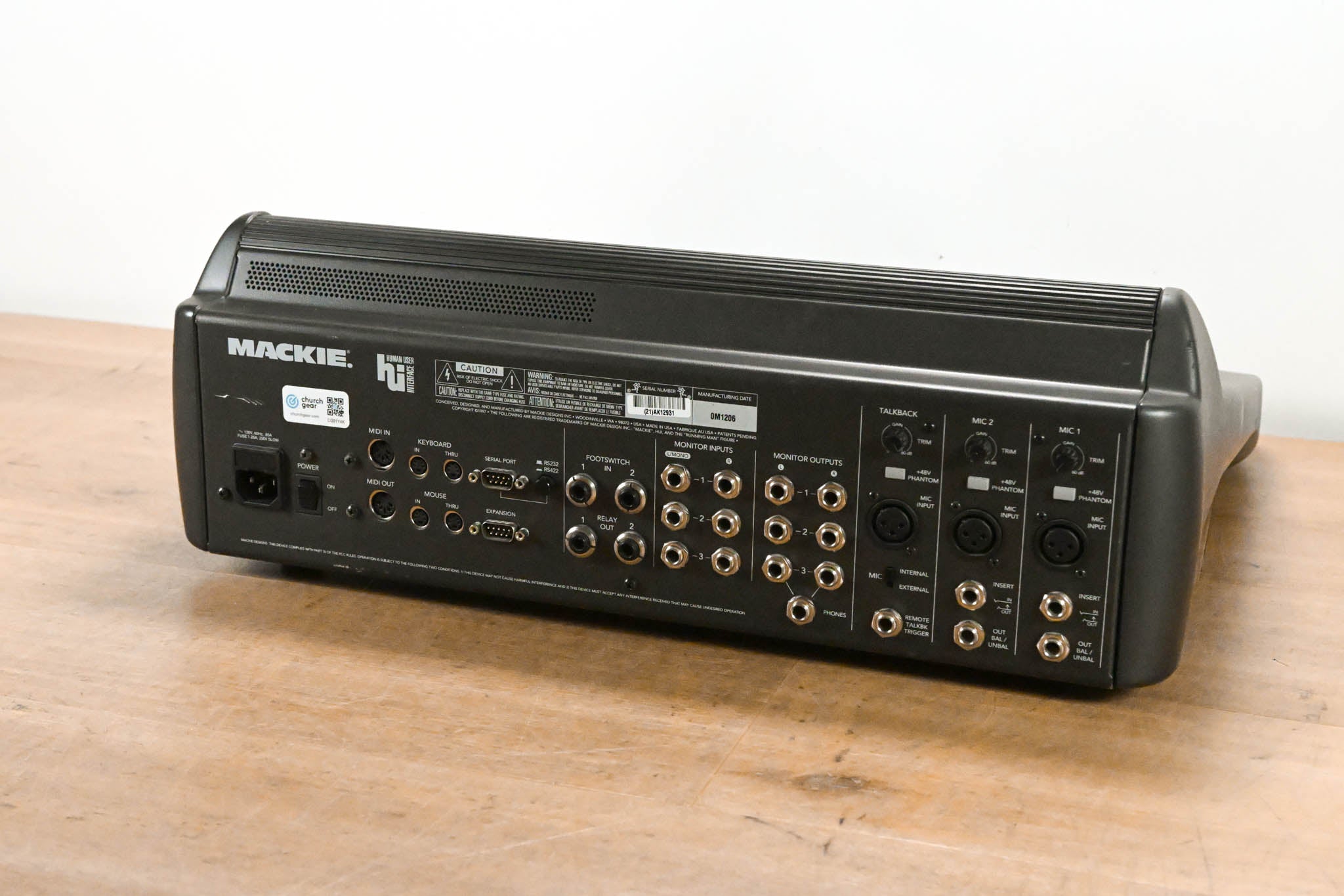Mackie HUI Human User Interface 8-Channel Control Surface