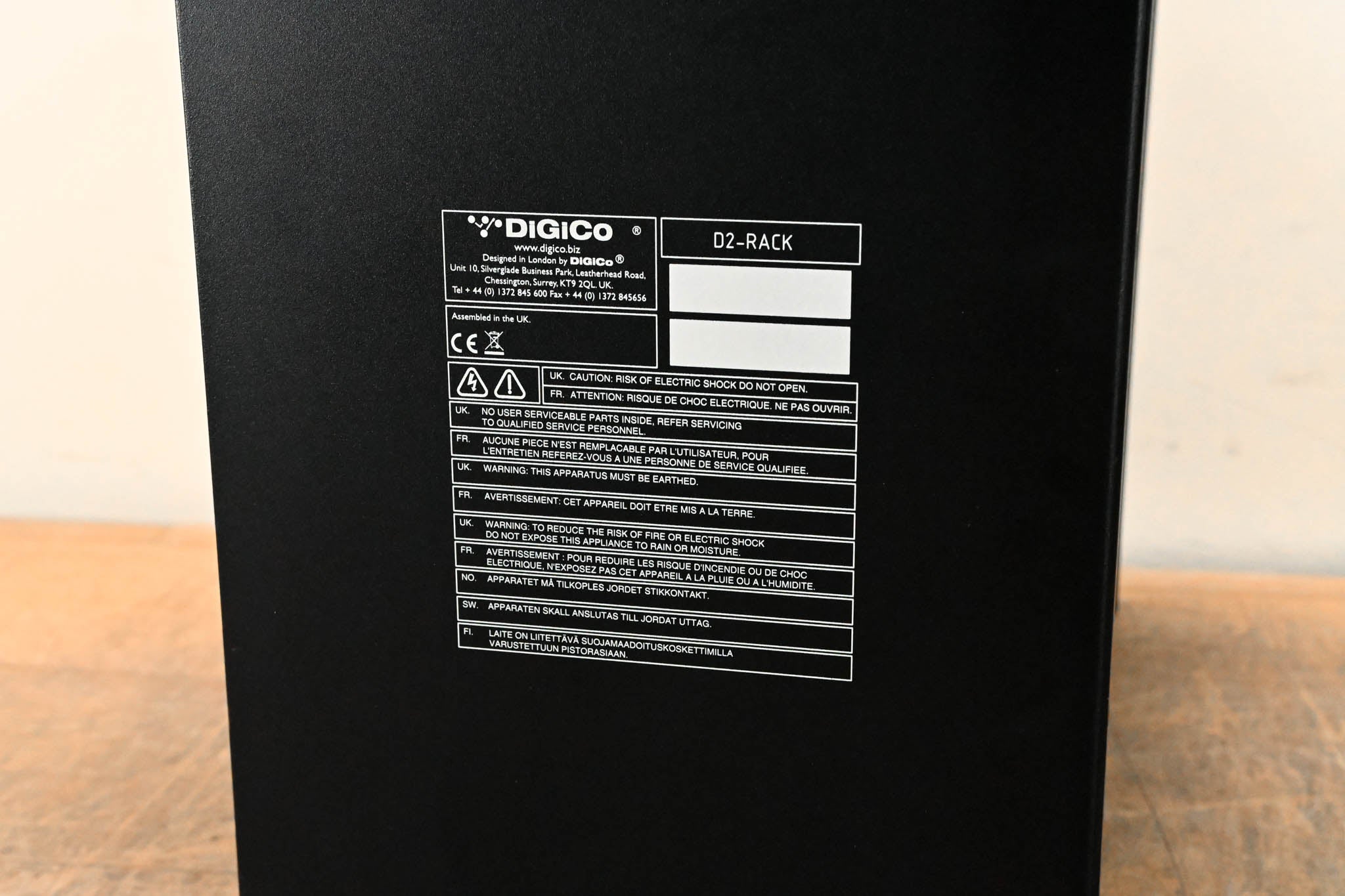 DiGiCo D2-Rack 48-Input, 16-Output Digital Stage Box