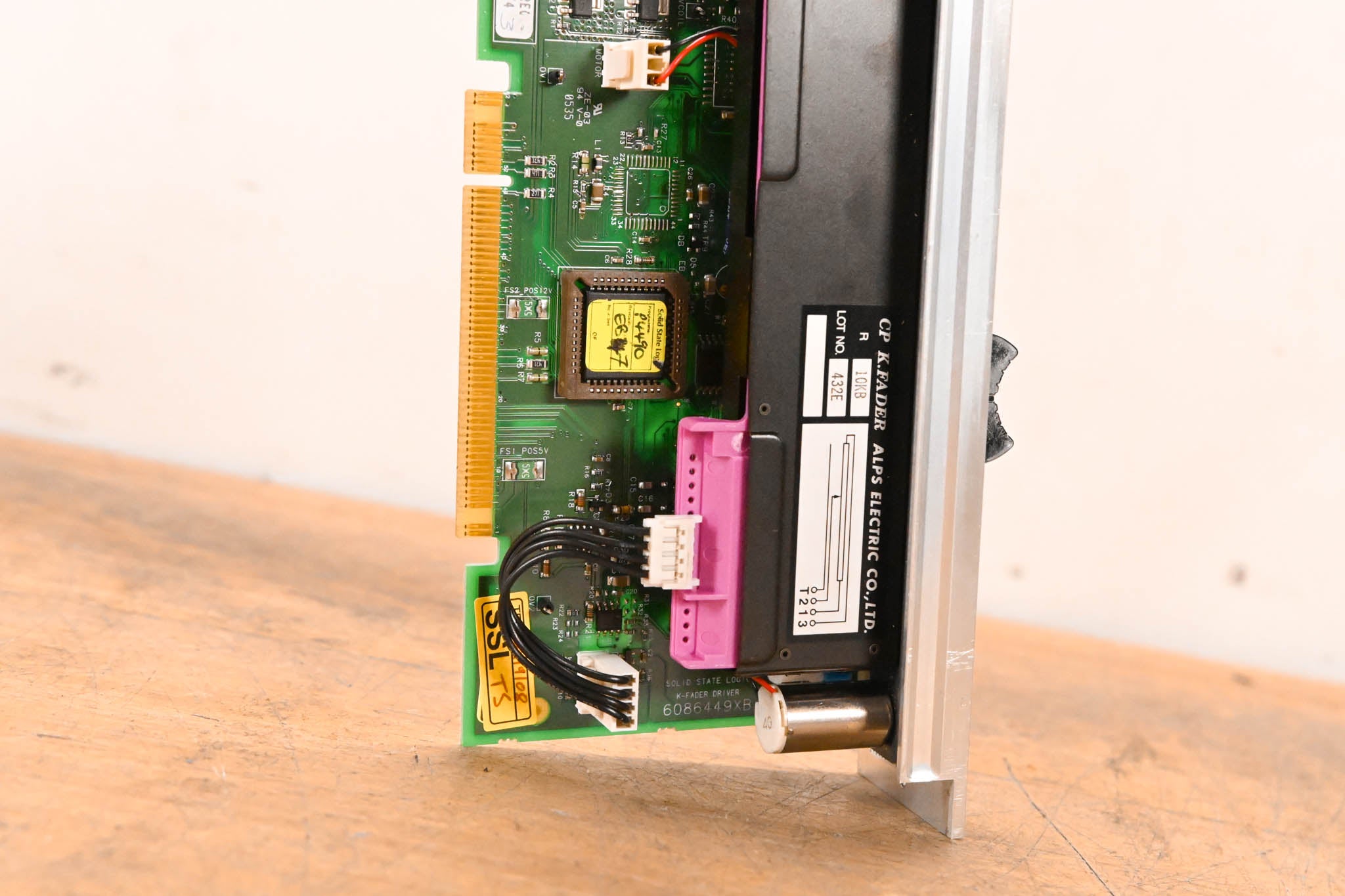 Solid State Logic C300 HD Motorized Fader Module – ALPS K-Fader Assembly