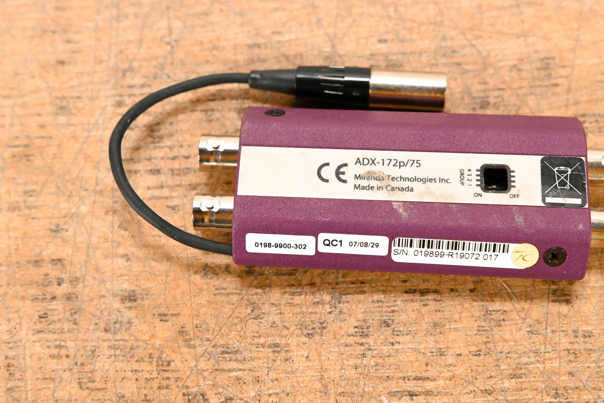 Miranda picoLink AMX-172p/75 Audio Multiplexer (NO PSU)
