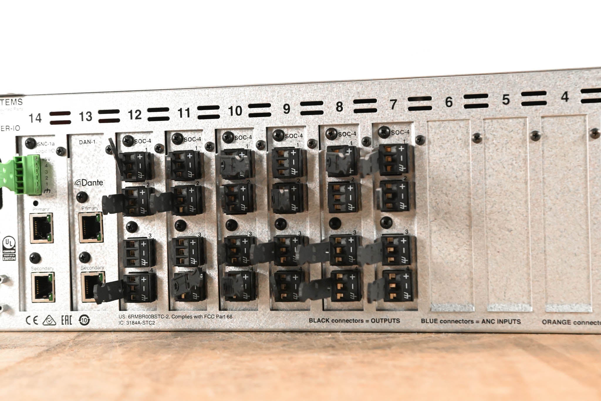 Biamp Tesira SERVER-IO Digital Audio Network Server