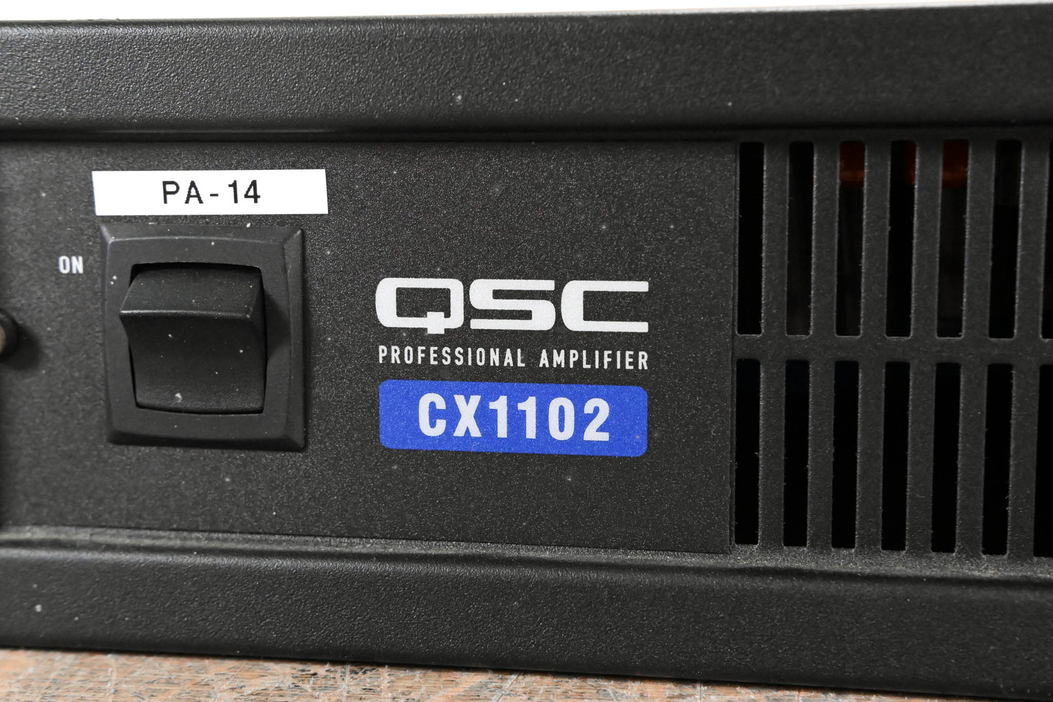 QSC CX1102 700W 2-Channel Power Amplifier