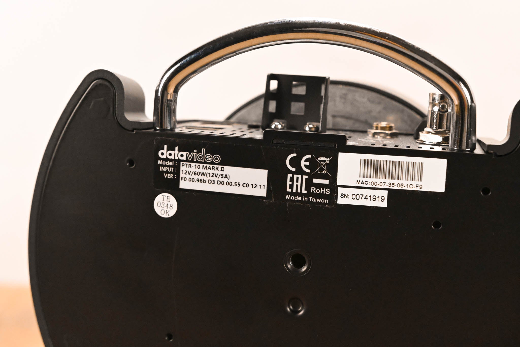 Datavideo PTR-10 MARK II Robotic Pan Tilt Head