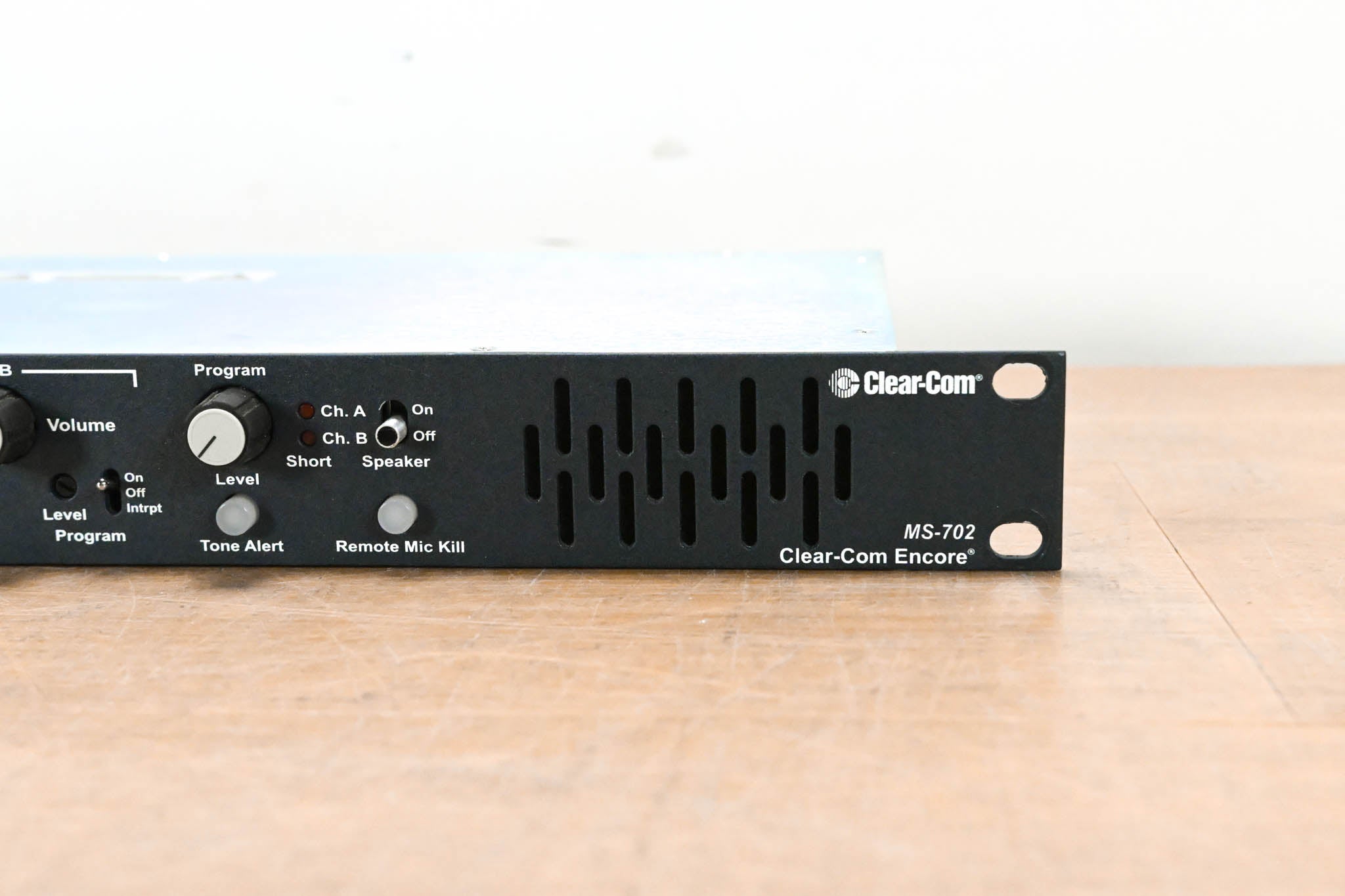 Clear-Com MS-702 2-Channel 1RU Intercom Main Station