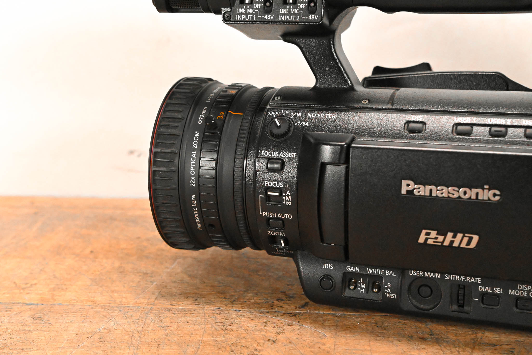 Panasonic AG-HPX255P P2 HD Handheld Camcorder CG01QM9