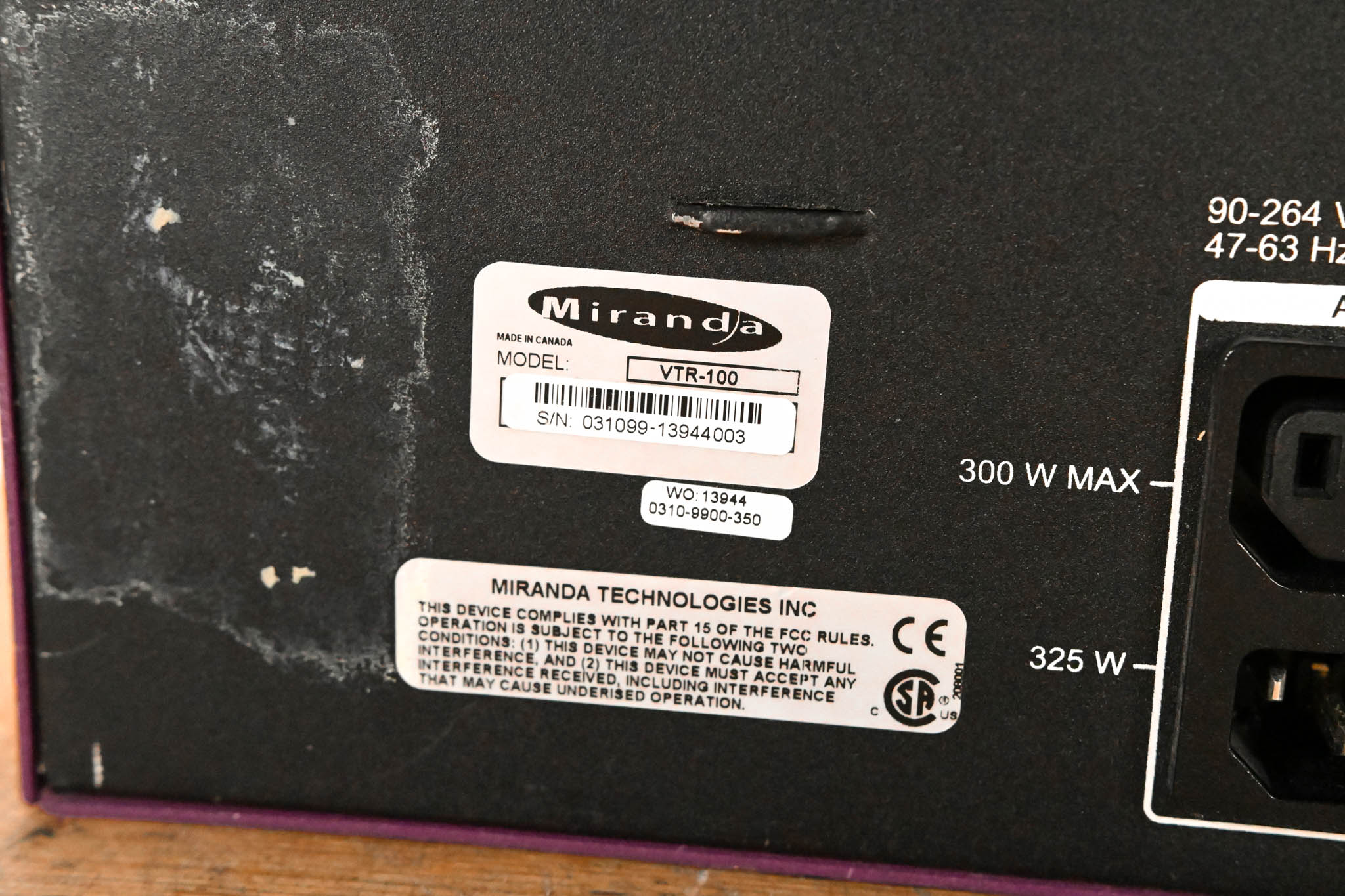 Miranda VTR-100 Analog to Digital Bi-Directional Media Converter