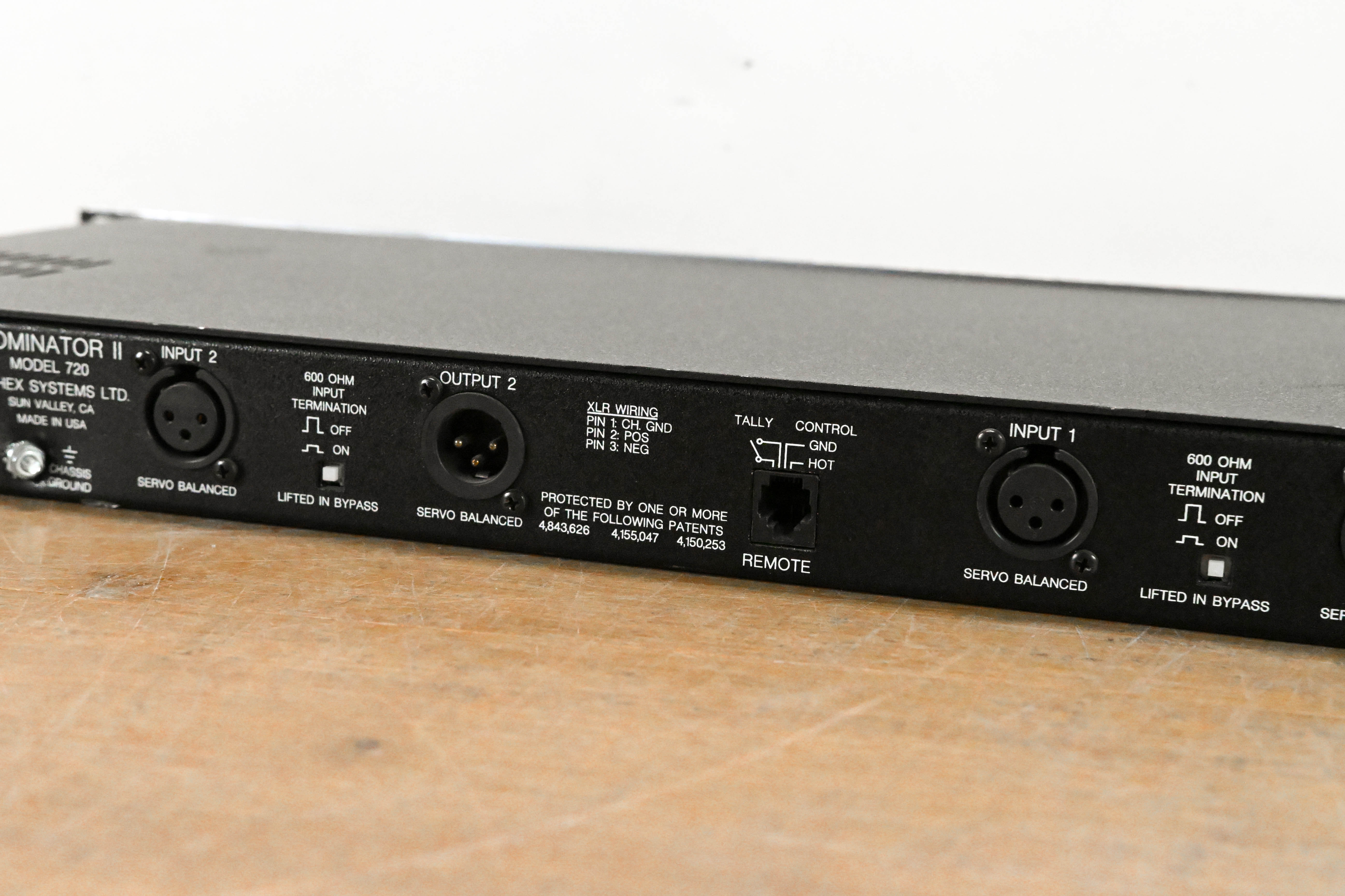 Aphex 720 DOMINATOR II Precision Multiband Peak Limiter