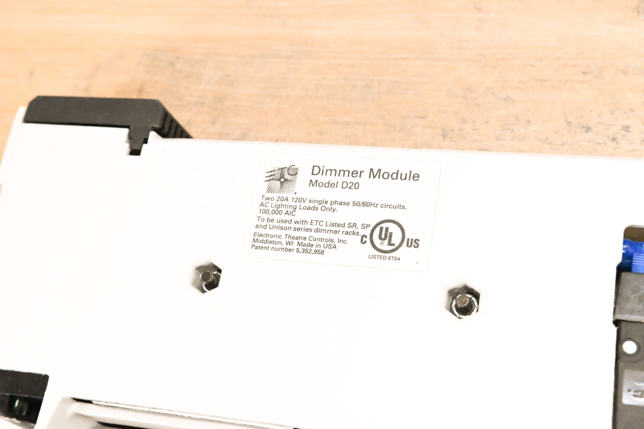 ETC D20 Dual 20A Dimmer Module (Pack of 4)