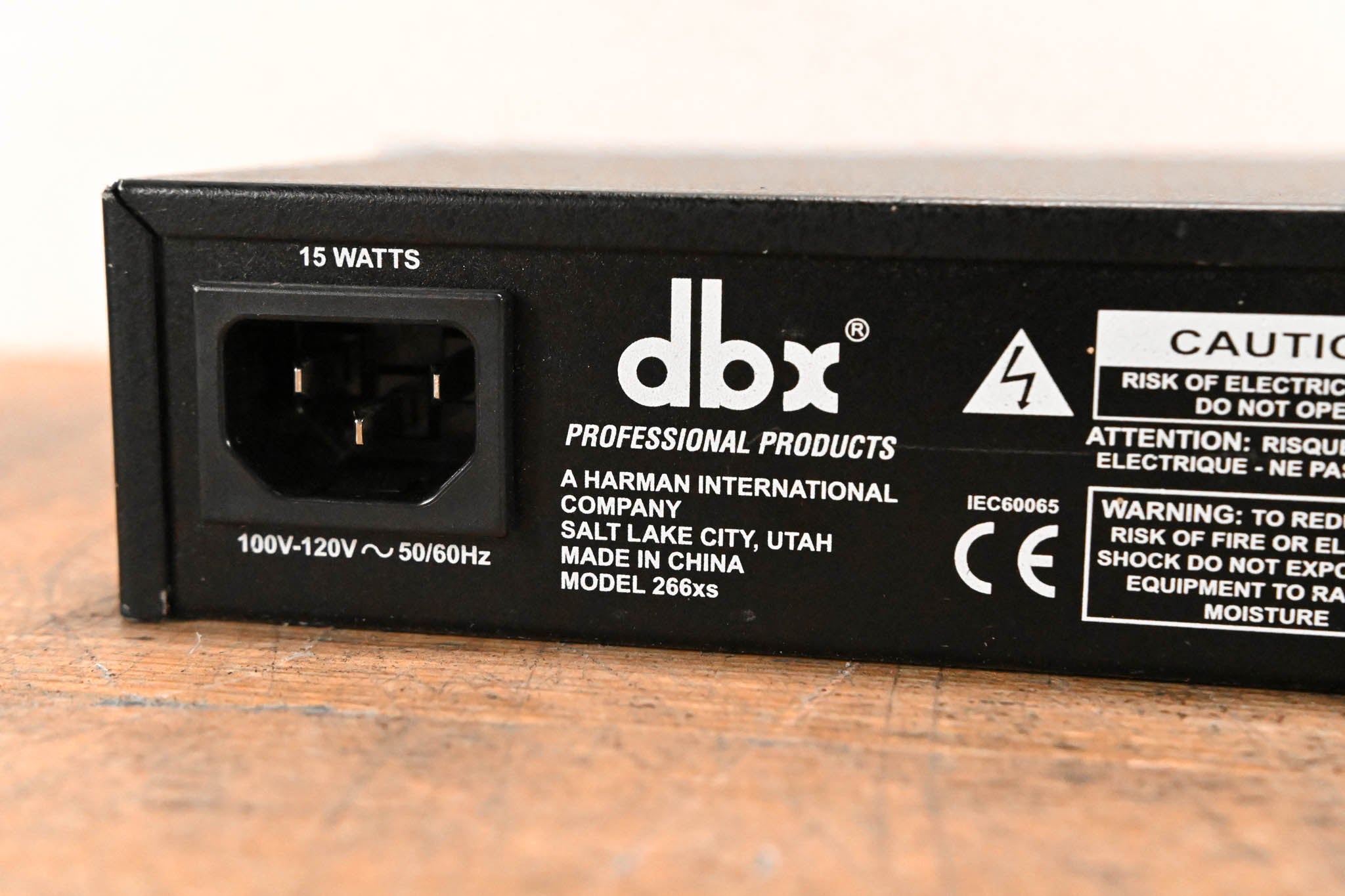 dbx 266xs 2-Channel Compressor/Gate