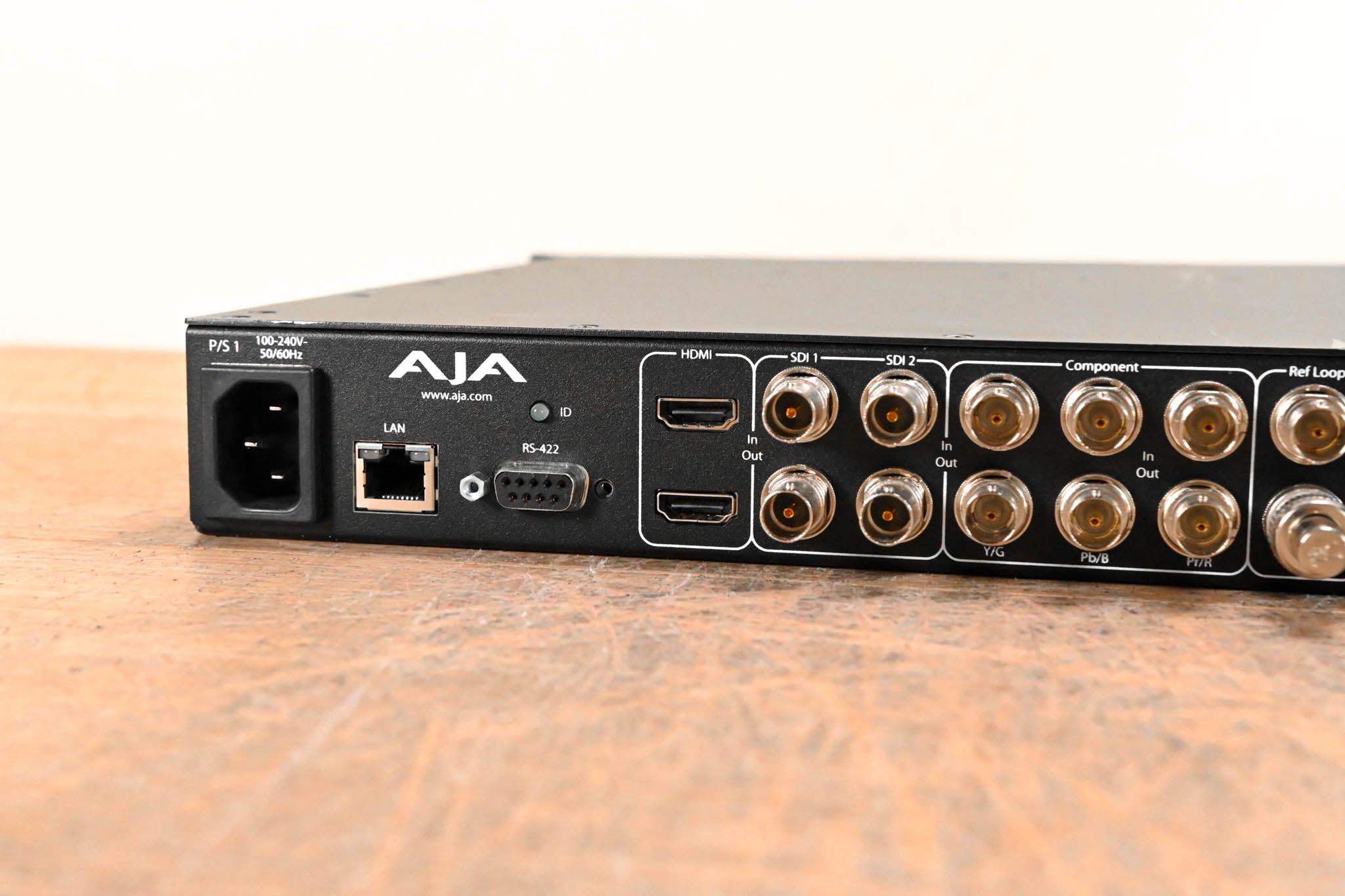 AJA Ki Pro Rack Video Recorder and Player with one 256GB KiStor Module