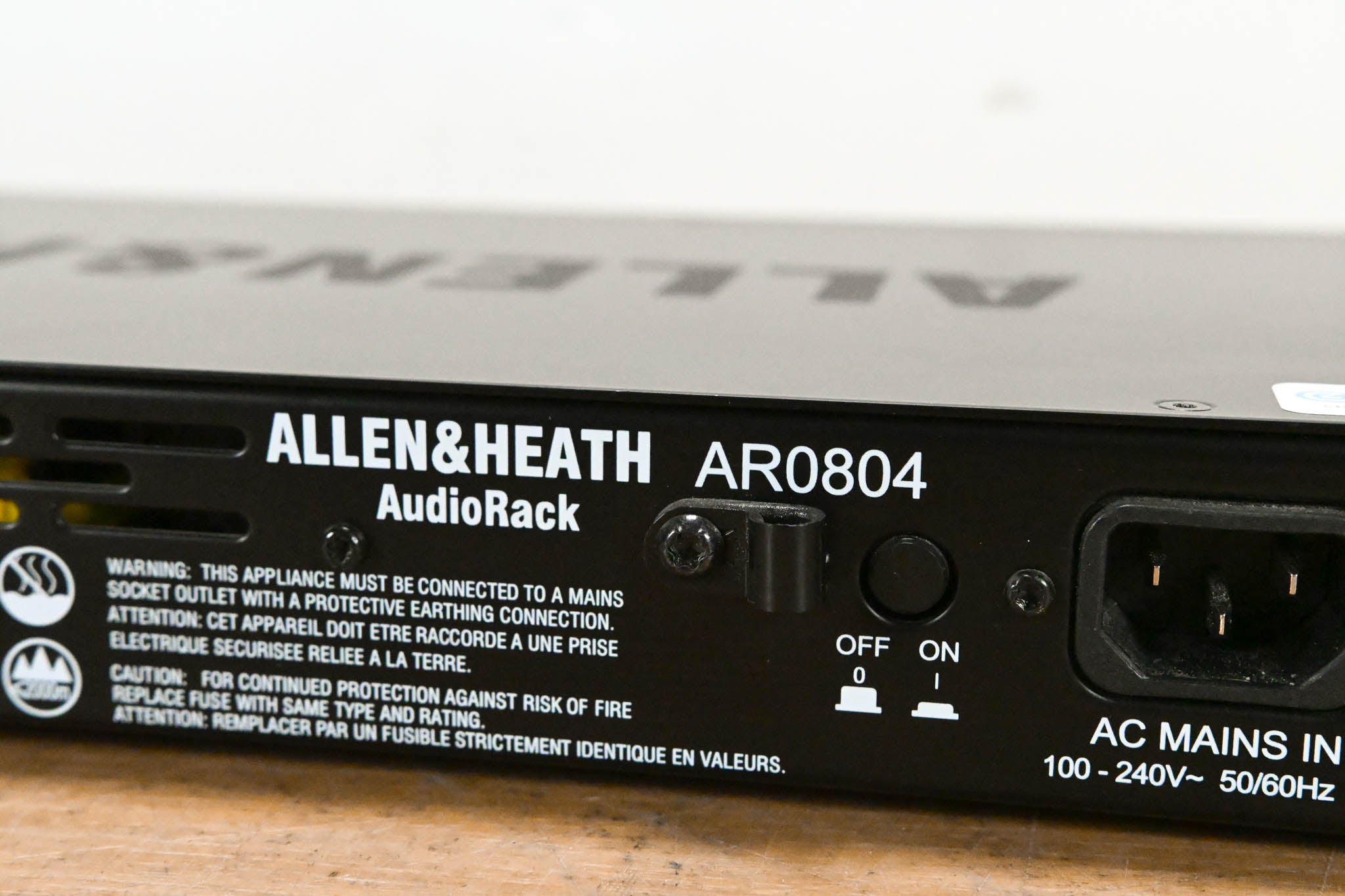 Allen & Heath AR84 8in / 4out Expansion AudioRack for GLD and Qu Mixers