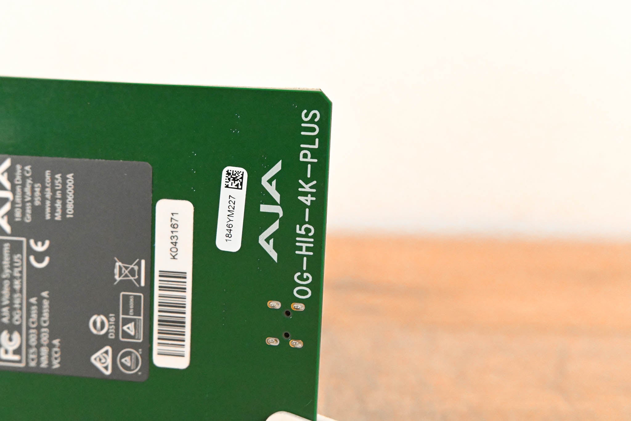 AJA OG-HI5-4K-PLUS openGear SDI to HDMI Converter