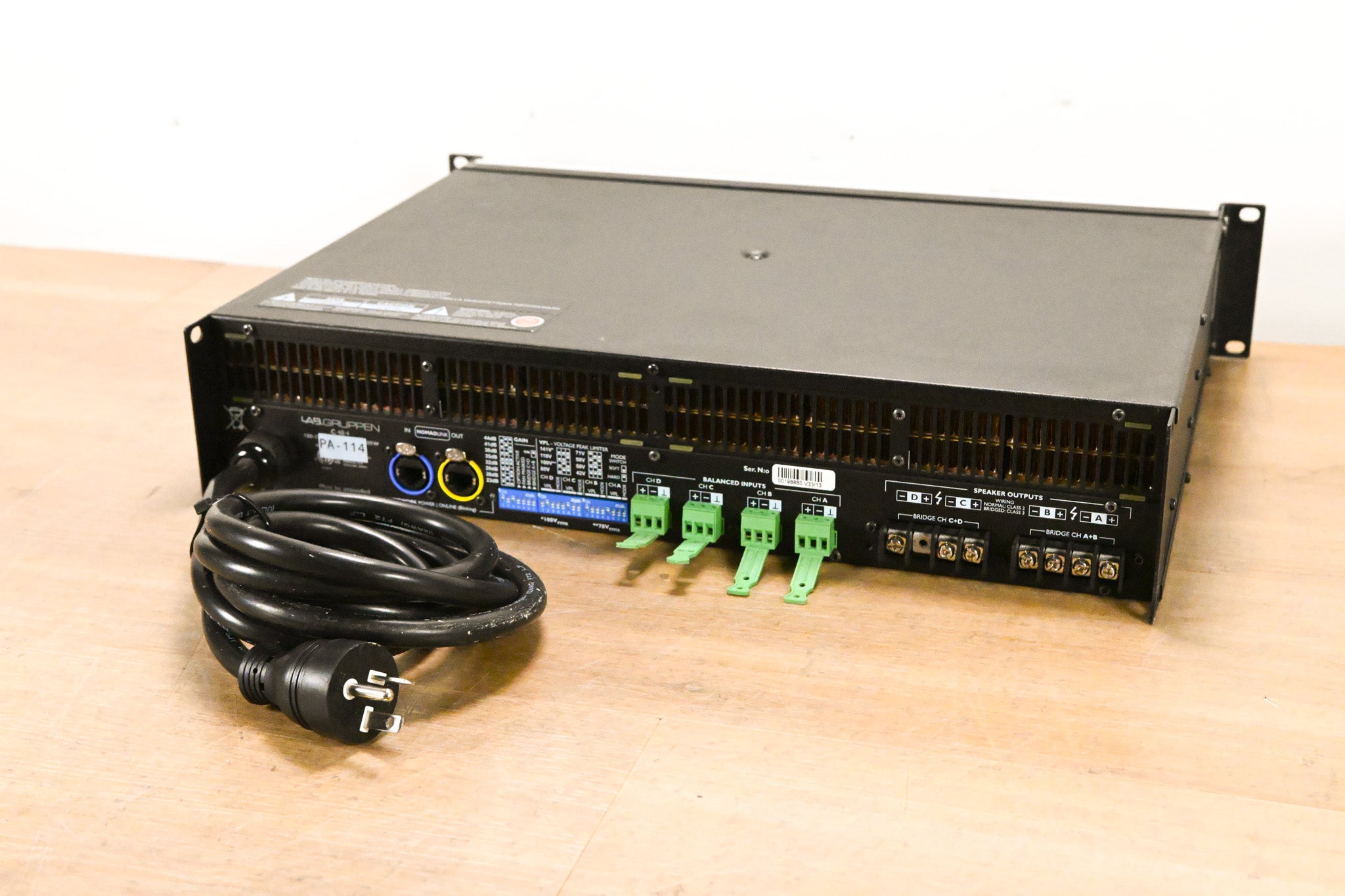 Lab Gruppen C 48:4 4800W 4-Channel Power Amplifier