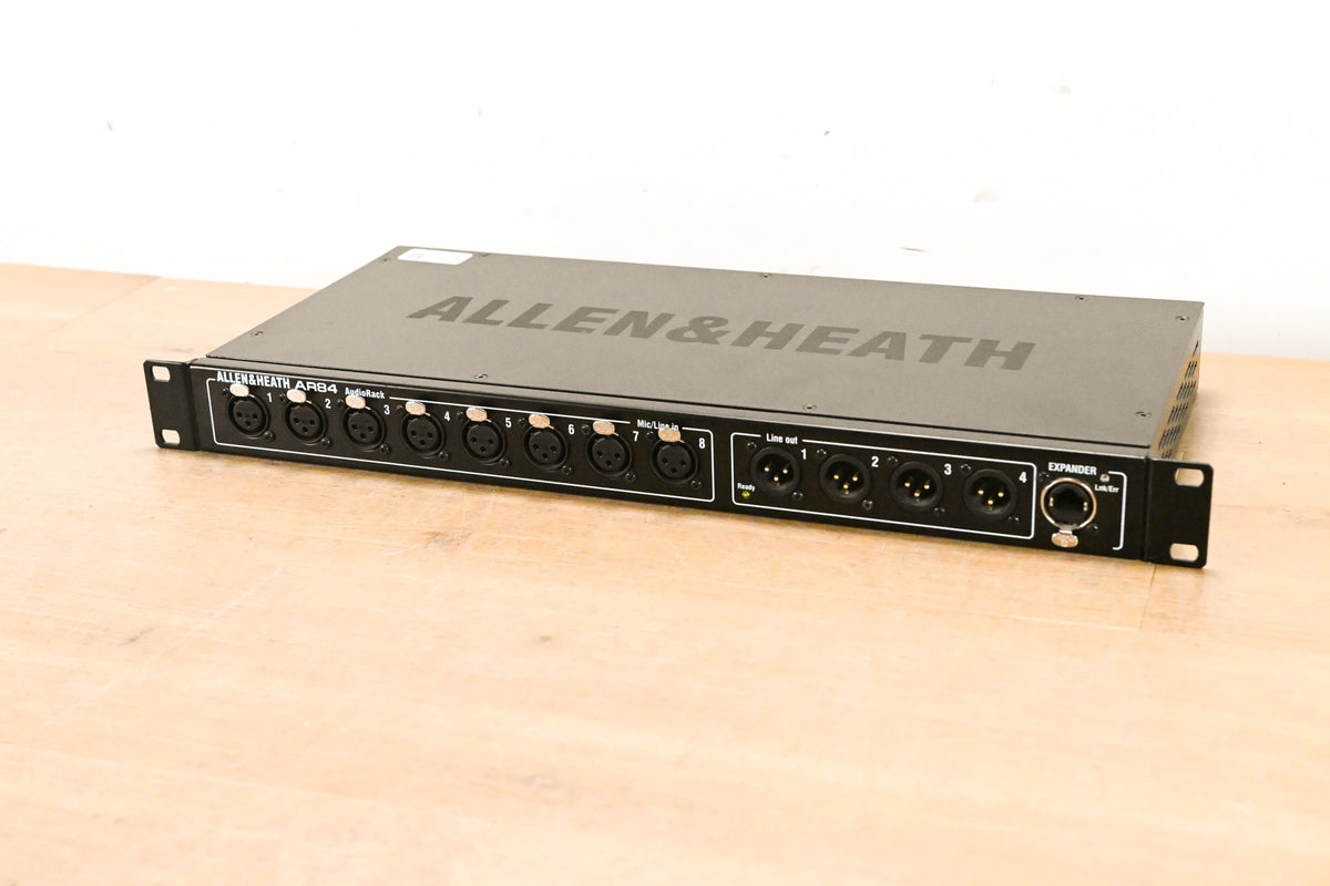 Allen & Heath AR84 8in / 4out Expansion AudioRack for GLD and Qu Mixers