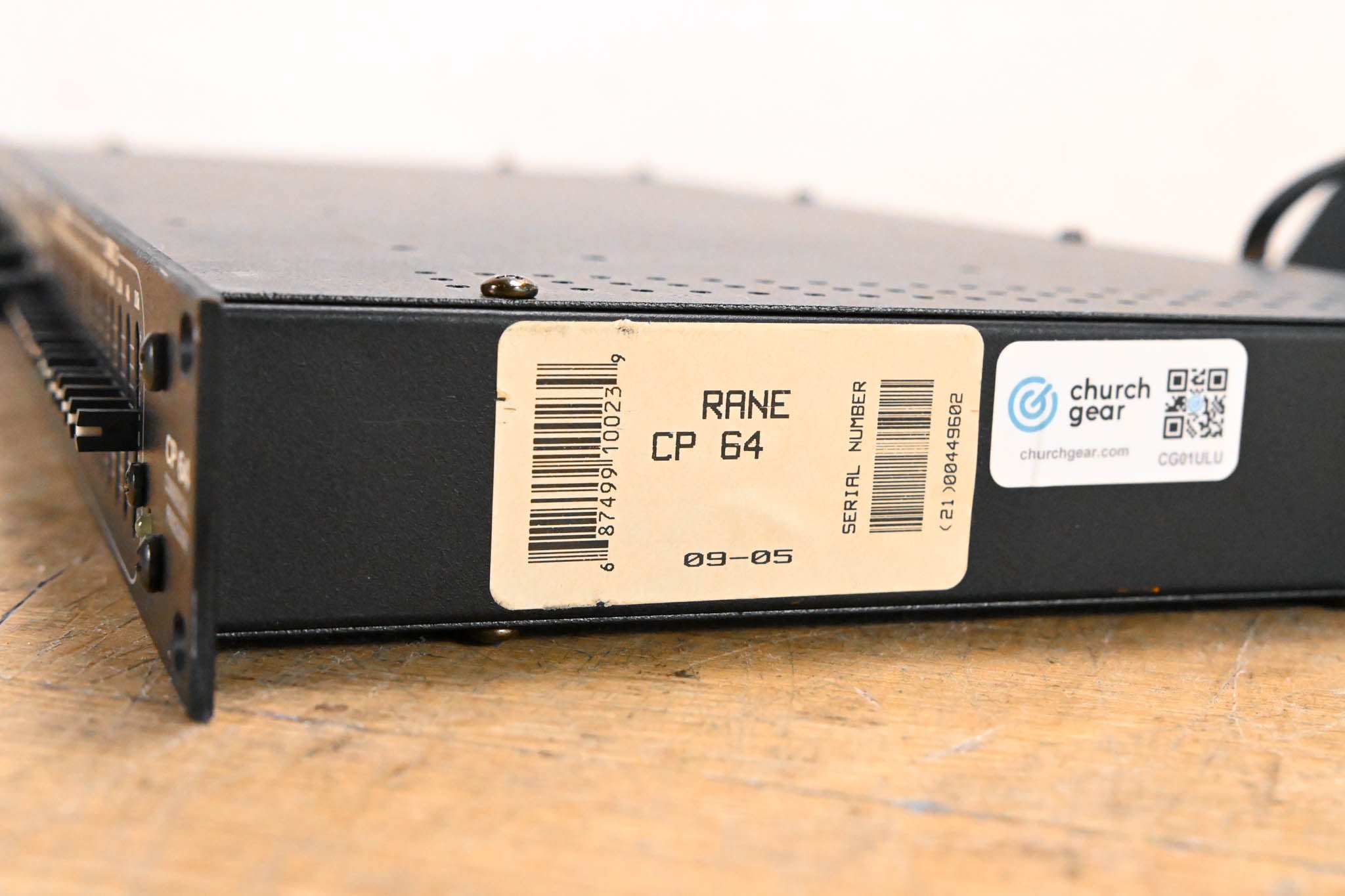 Rane CP64 Dual Zone Audio Distribution and Paging Preamp