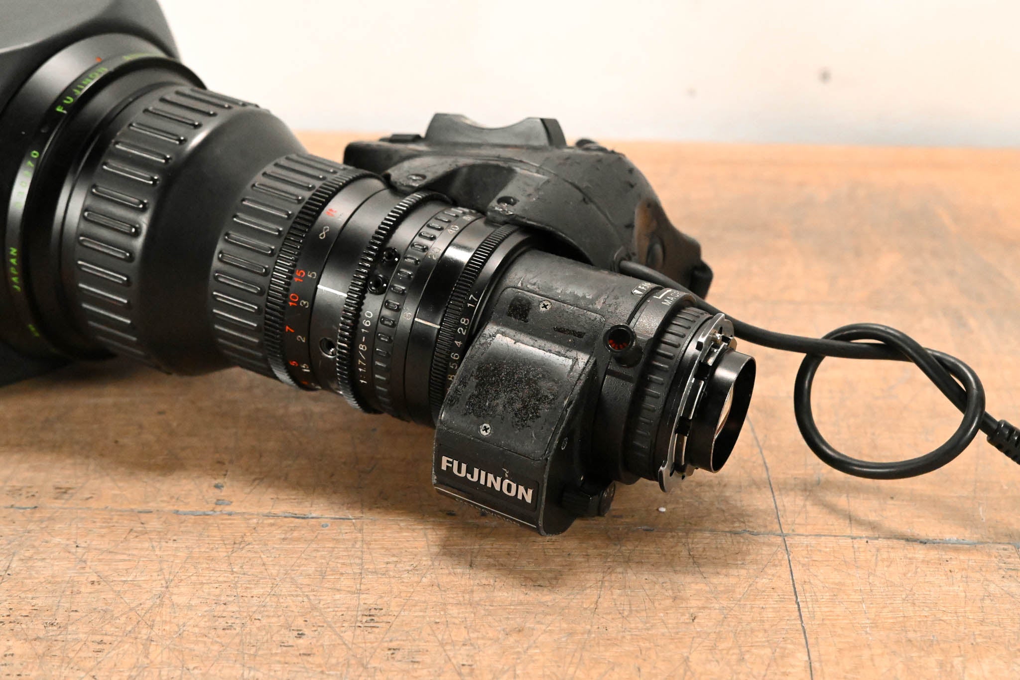 Fujinon A20x8BEVM-28 20x Zoom 2/3" ENG Broadcast Lens 1:1.7/8-160mm