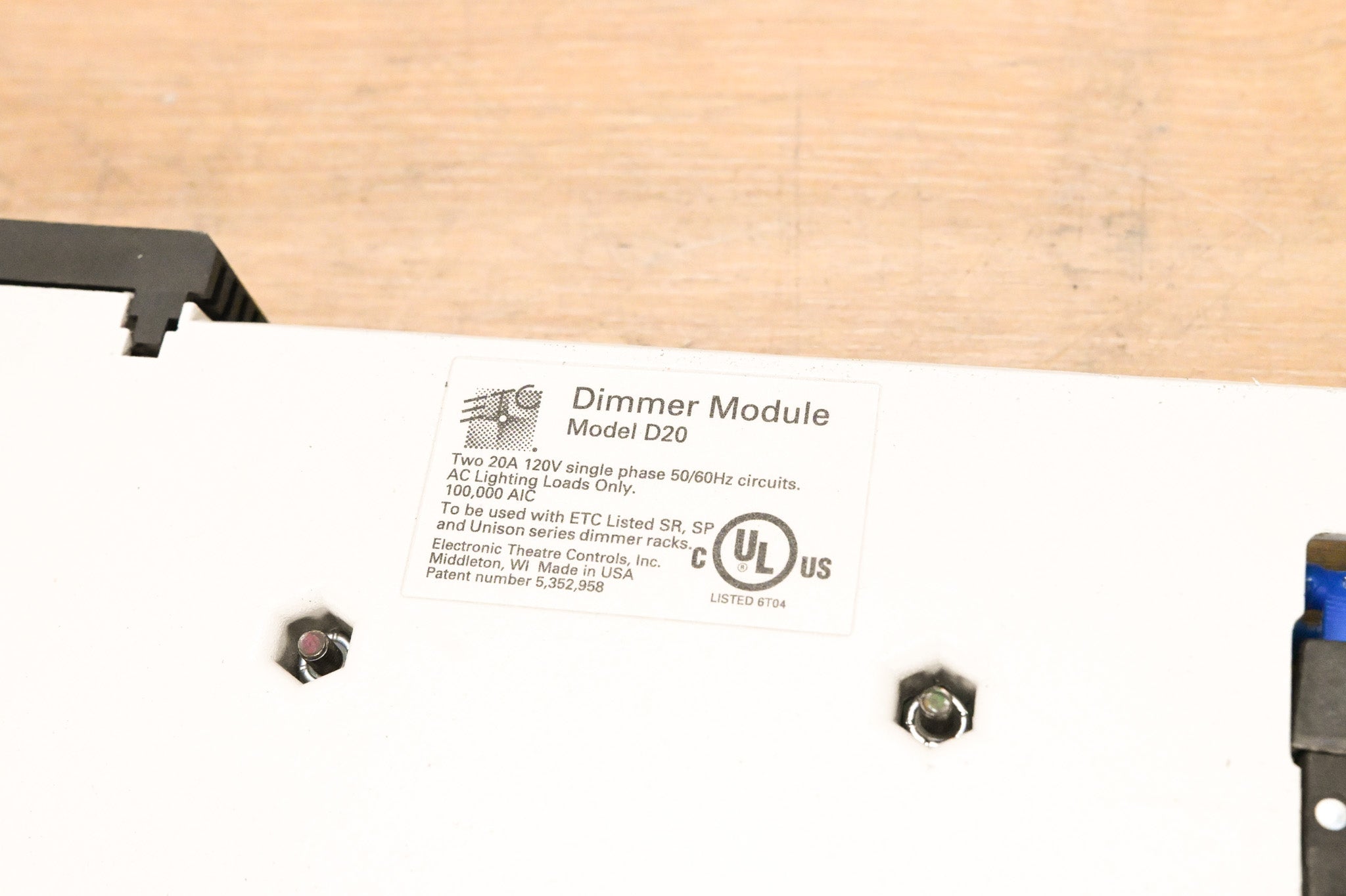 ETC D20 Dual 20A Dimmer Module (Pack of 4)