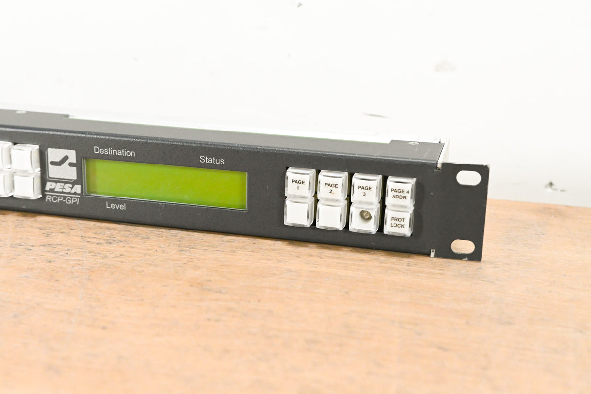 Pesa RCP-GPI Control Panel (NO POWER SUPPLY)