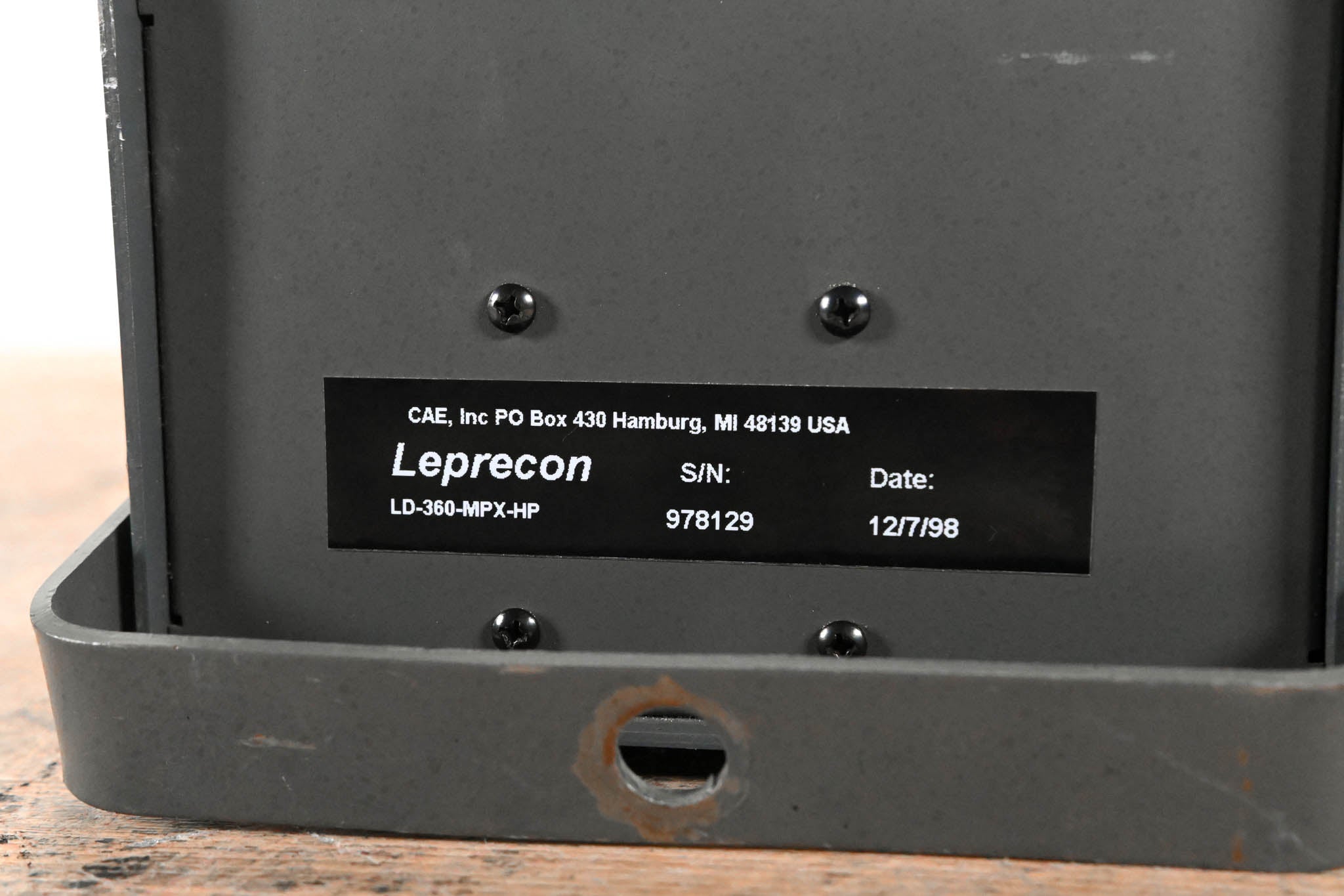 Leprecon LD-360-MPX-HP 6-Channel Edison DMX Dimmer