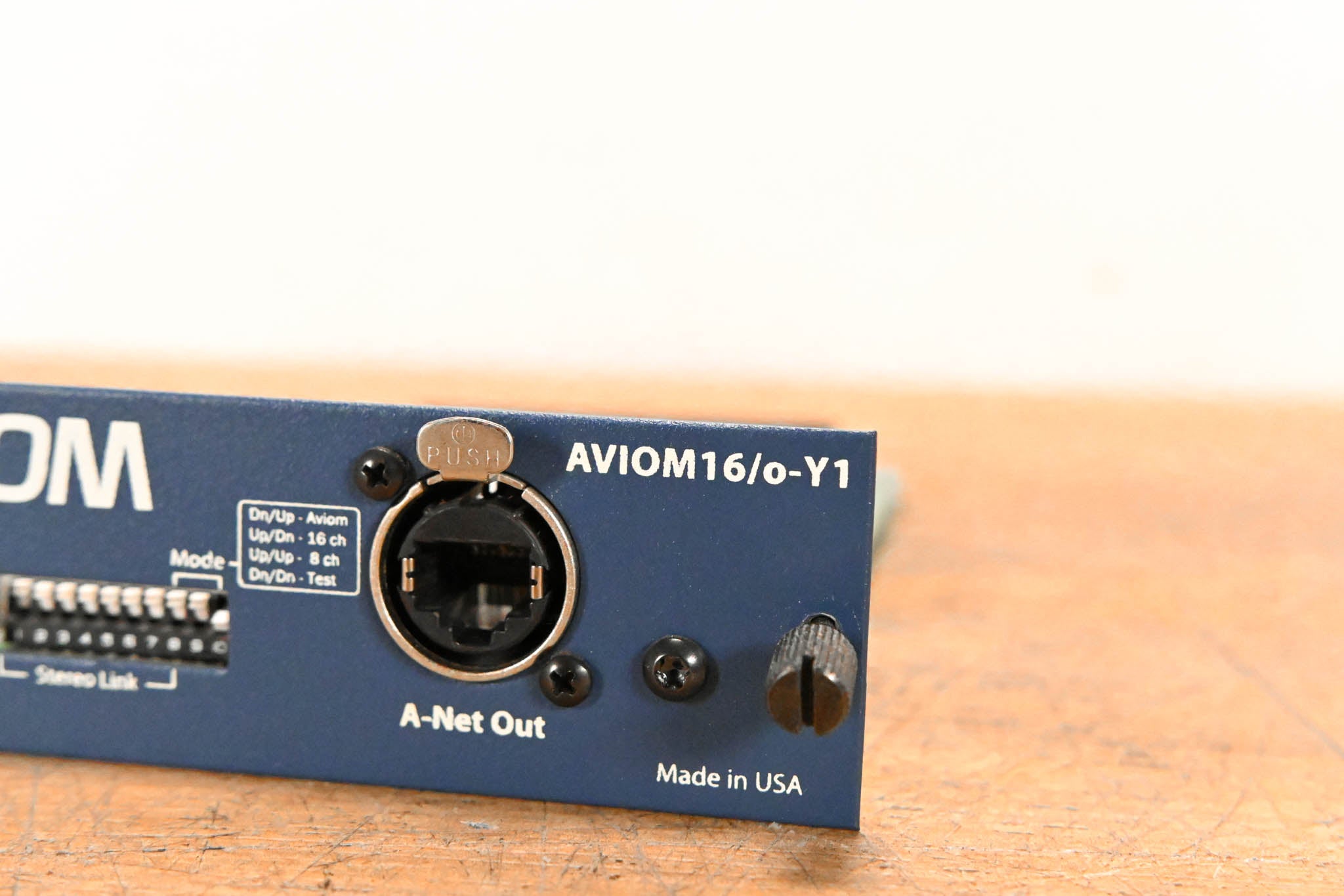 Aviom 16/o-Y1 A-Net Card for Yamaha Digital Products