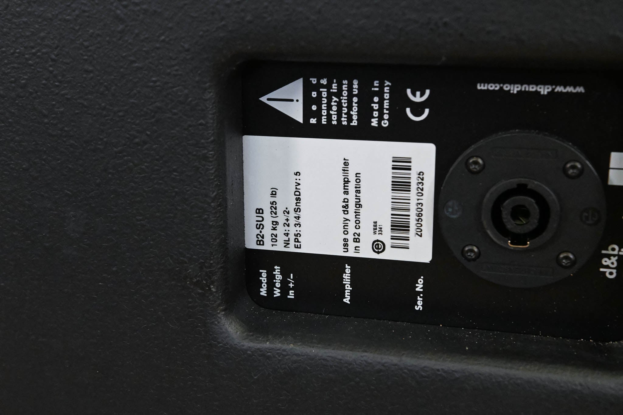 d&b audiotechnik B2-SUB 2 x 18" Passive Subwoofer