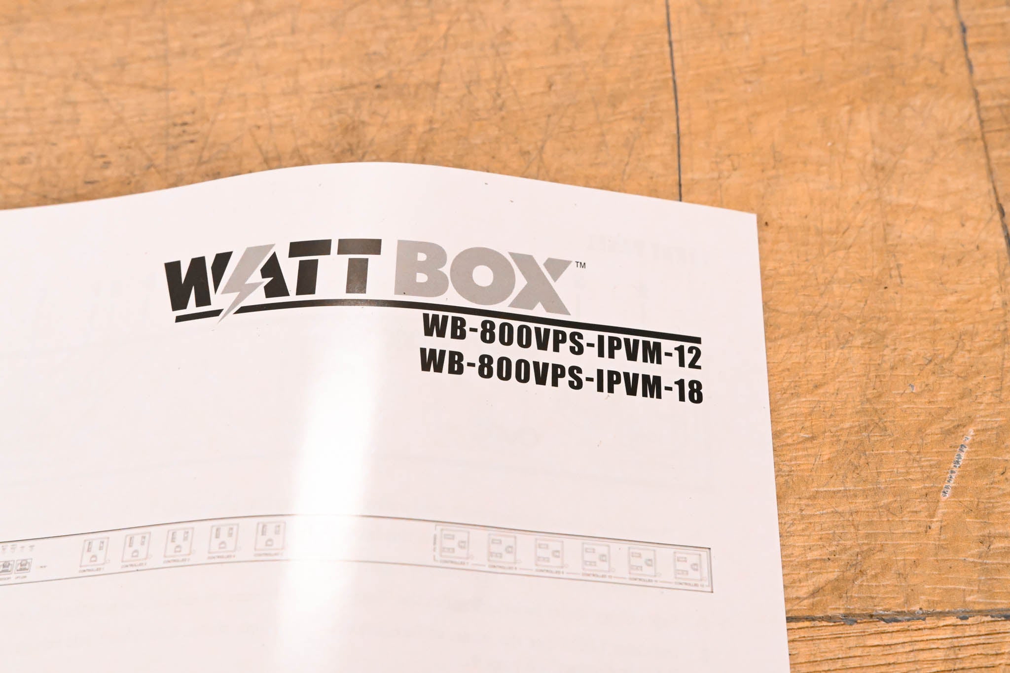 WattBox WB-800VPS-IPVM-18 Vertical IP Power Conditioner (18 Outlets)