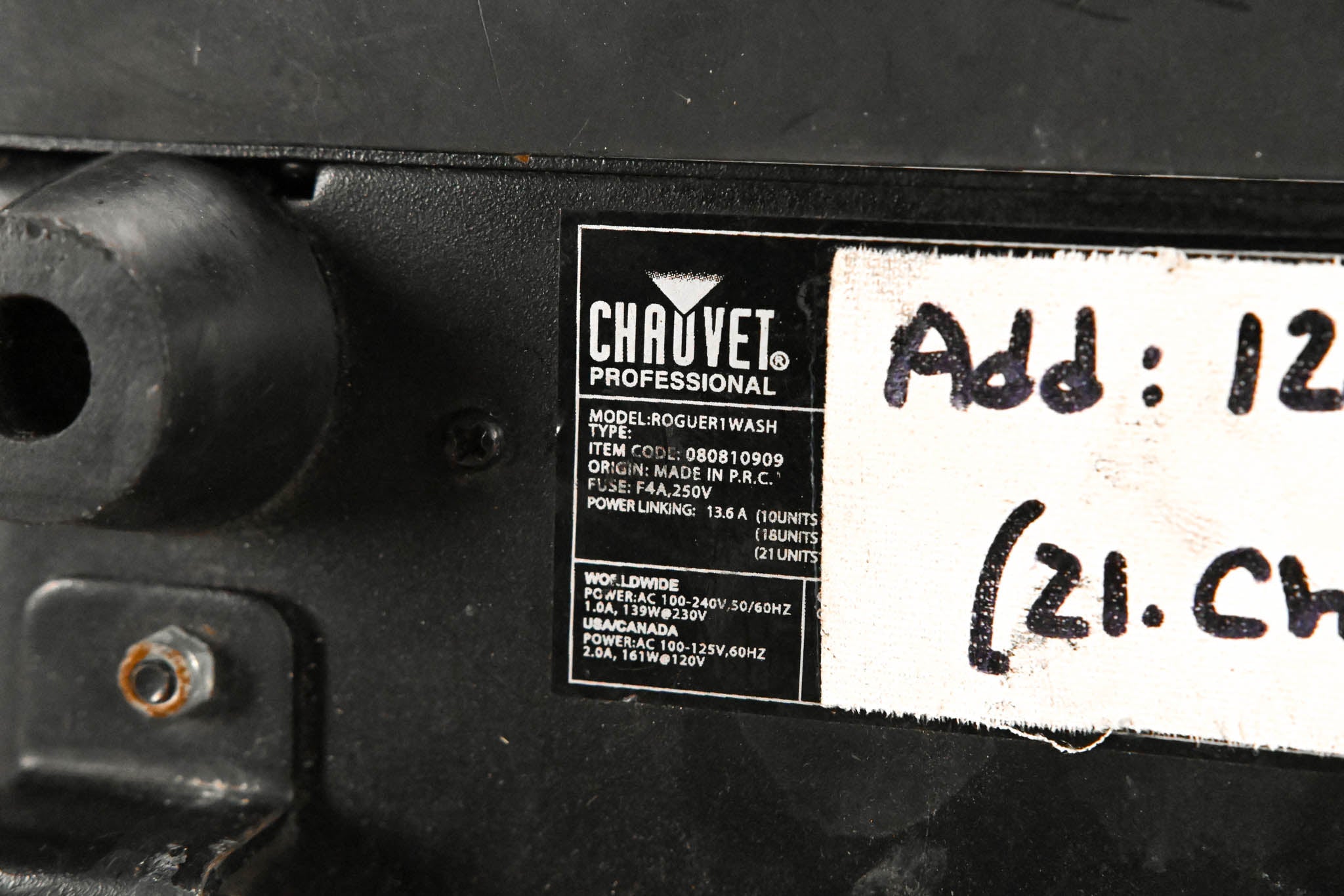 Chauvet Rogue R1 Wash LED Moving Head Light