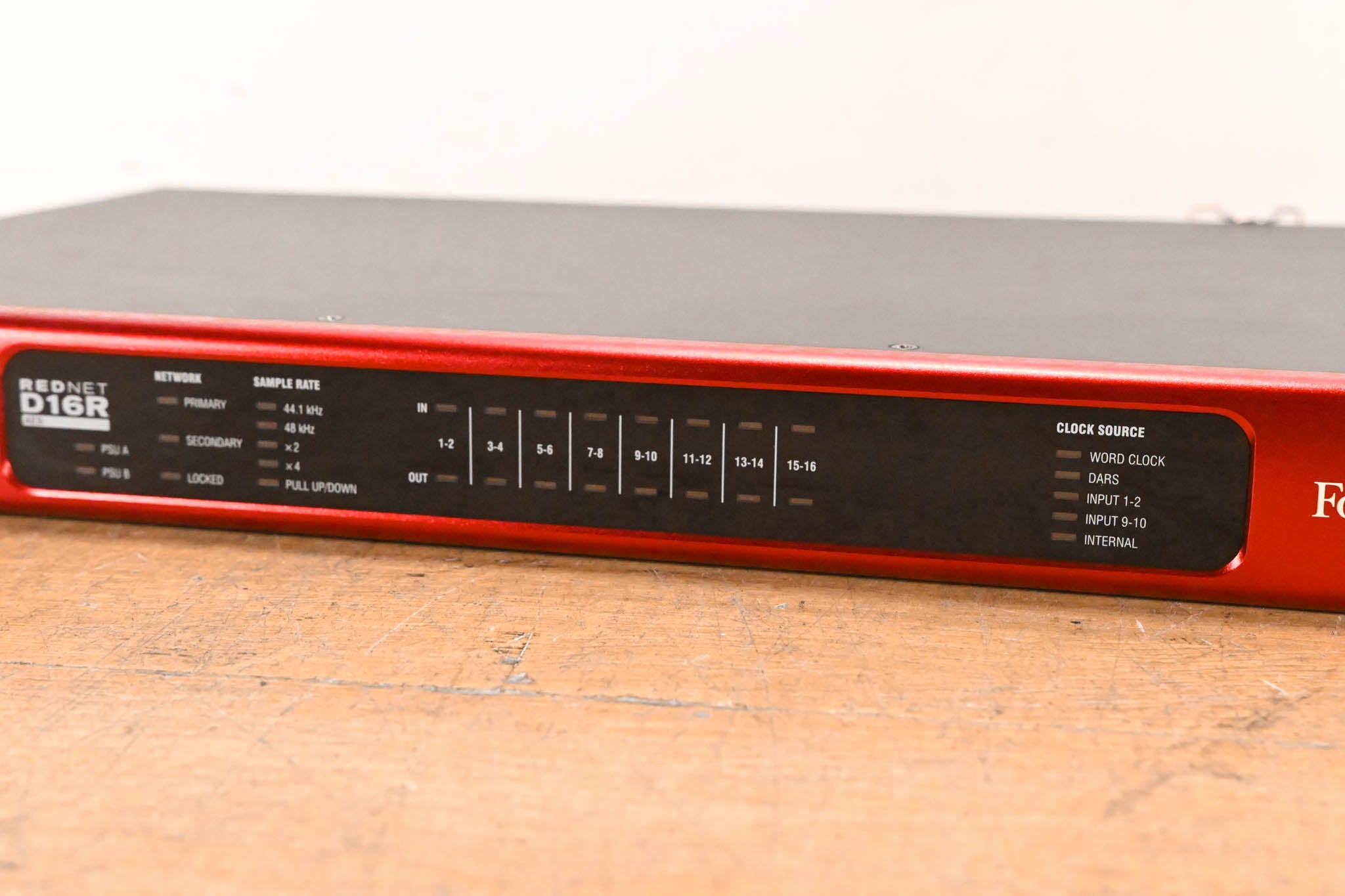 Focusrite RedNet D16R 16-CH RedNet AES3 Interface for Dante Networks