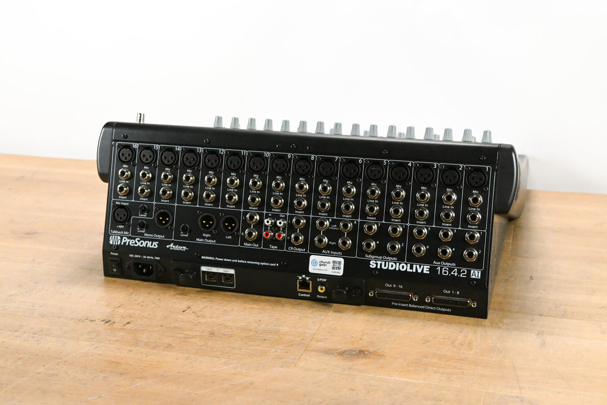 PreSonus StudioLive 16.4.2AI 16-CH Digital Mixer with Active Integration