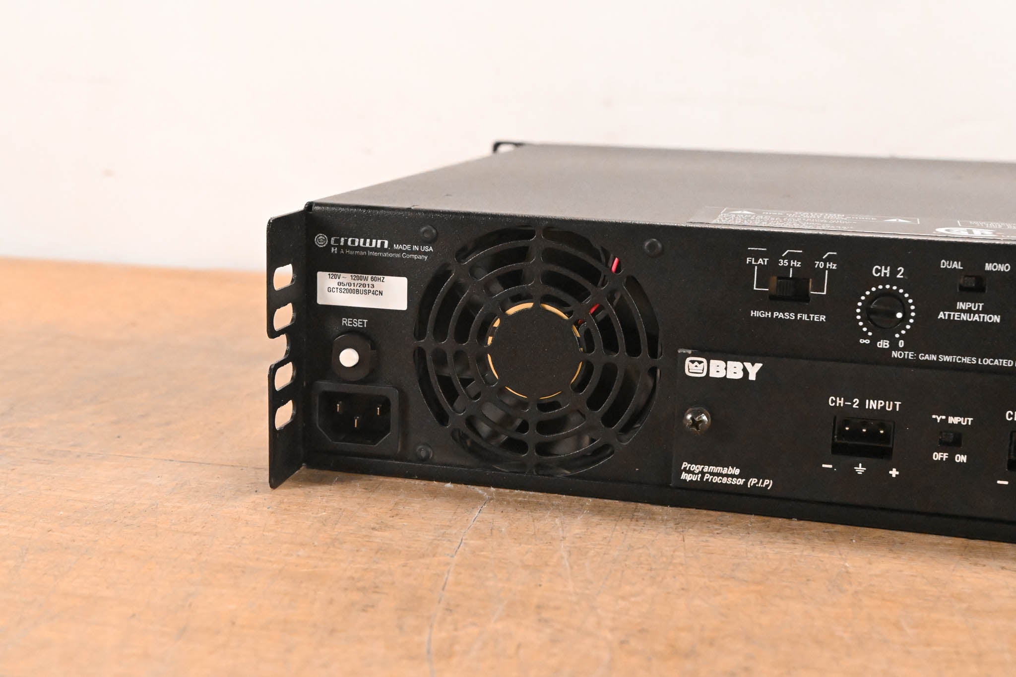Crown CTs 2000 2-Channel 1000W Power Amplifier