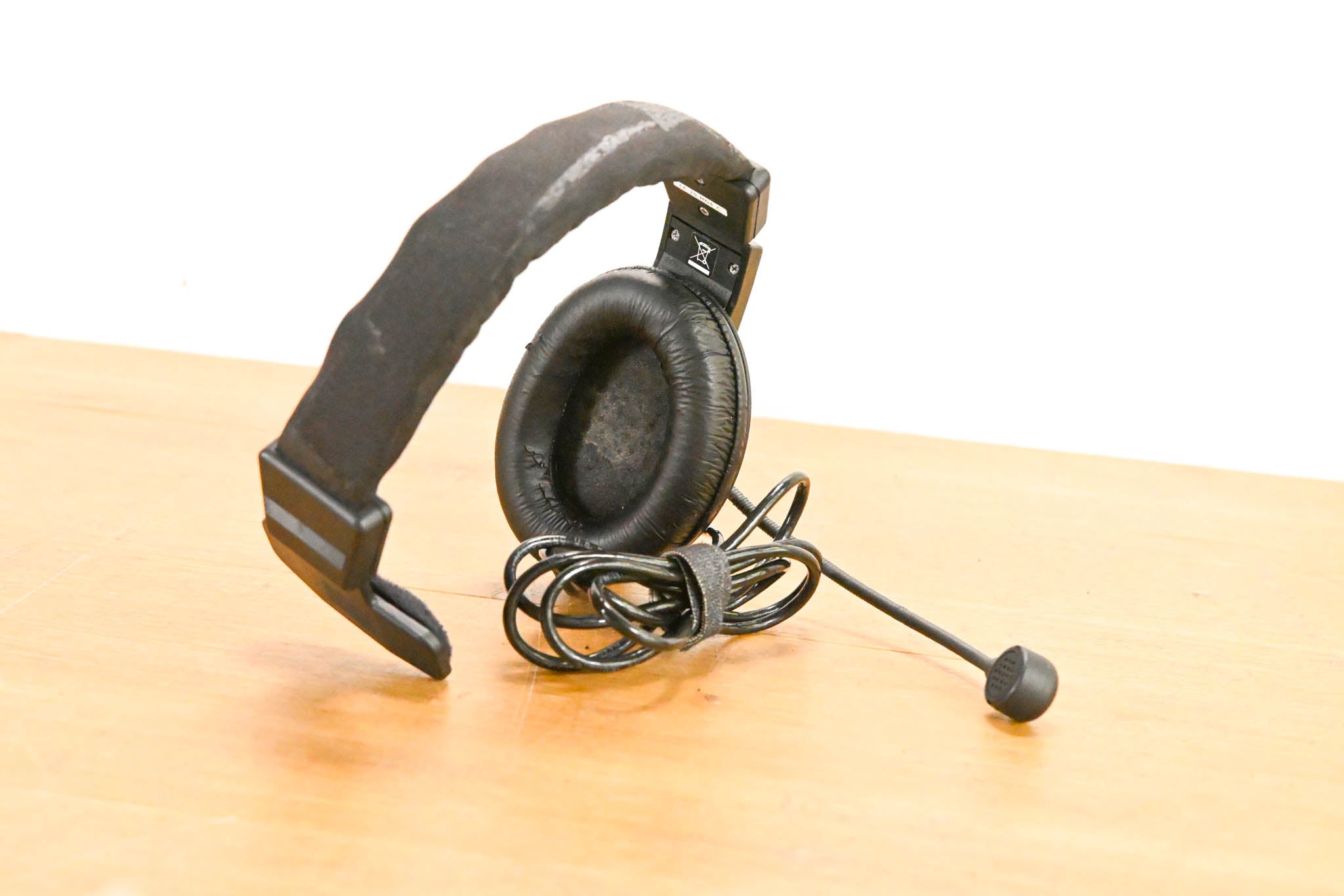 Clear-Com CC-15-MD4 Single-Ear Intercom Headset with Mini DIN Connector