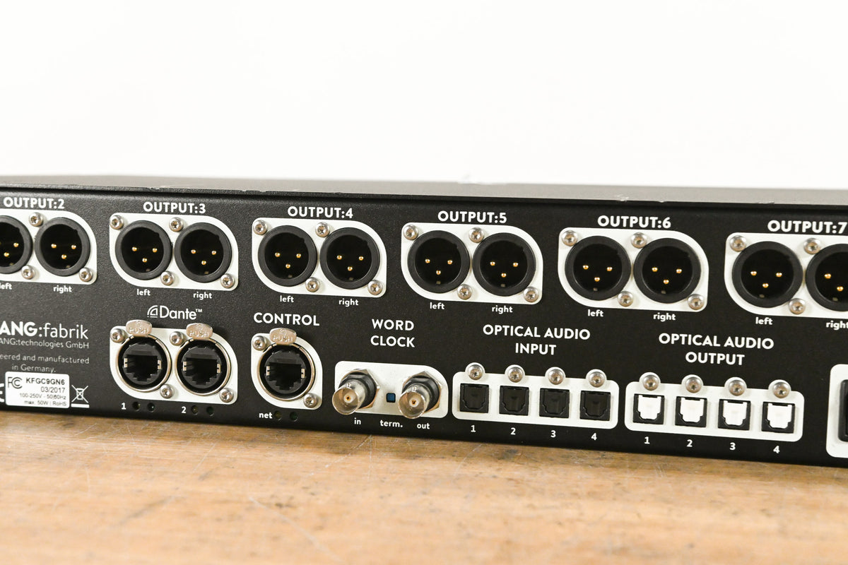 Klang Fabrik 3D In-Ear Monitoring Solution - Dante