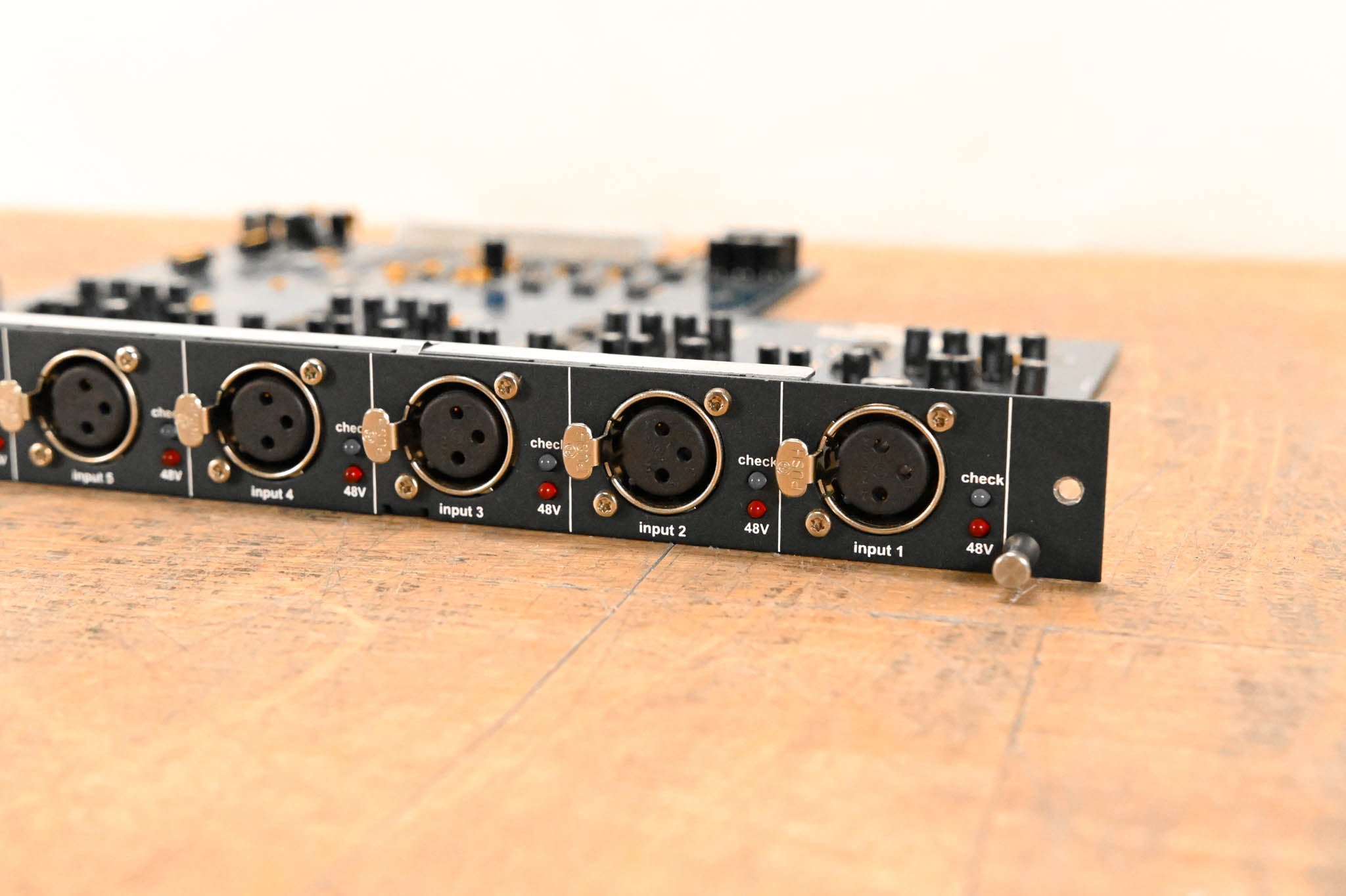 Midas DL441 8 Analog Mic/Line Input Card with Midas Microphone Preamps