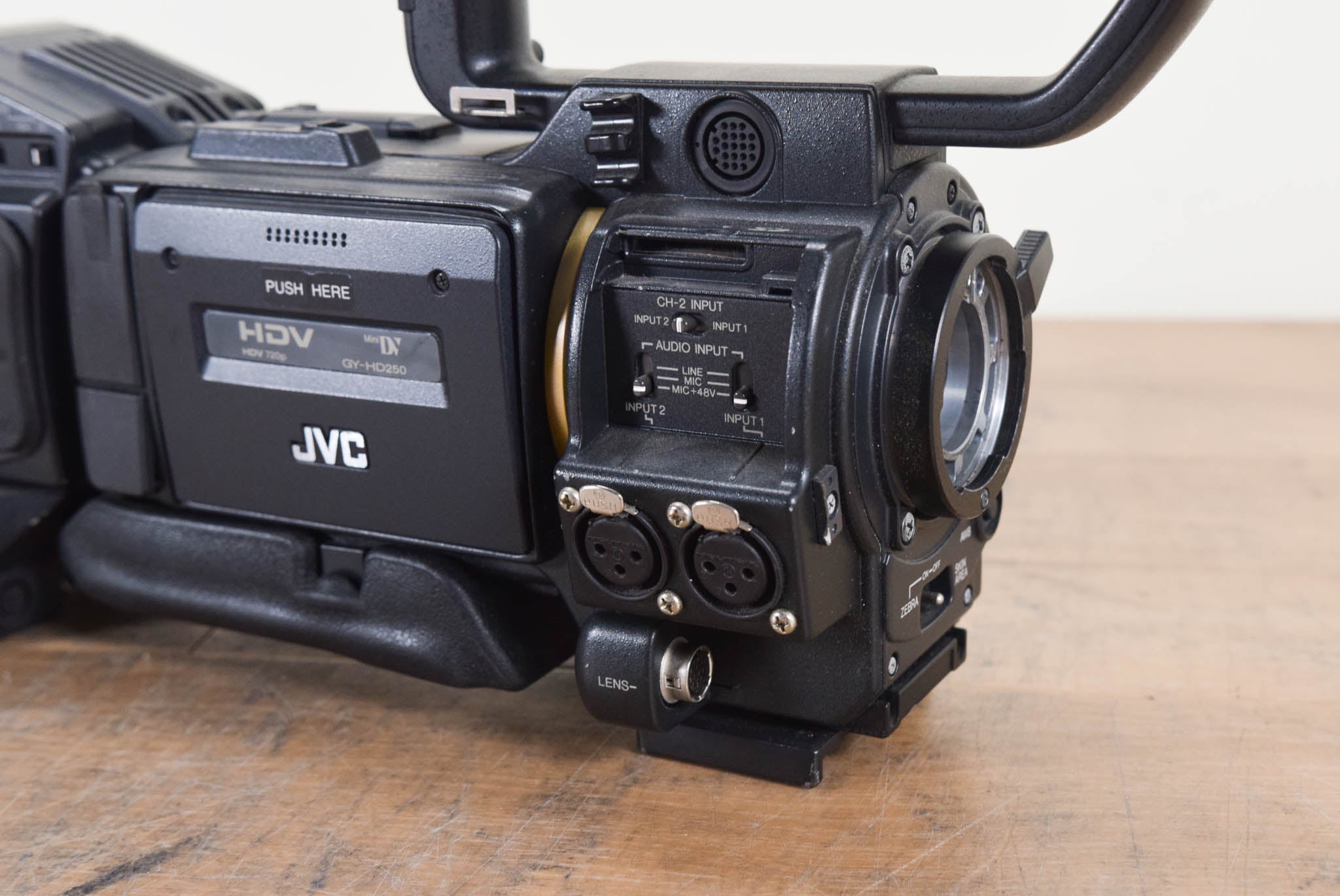 JVC GY-HD250CHU 1/3" 3-CCD Professional HDV Camcorder