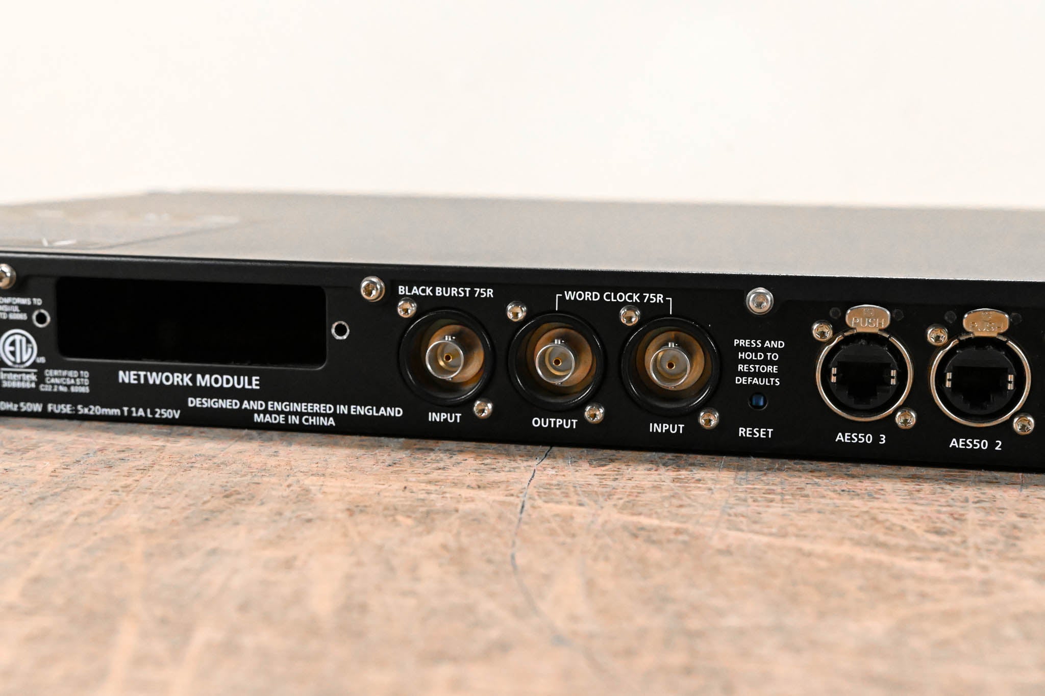 Klark Teknik DN9650 Digital Audio Network Bridge