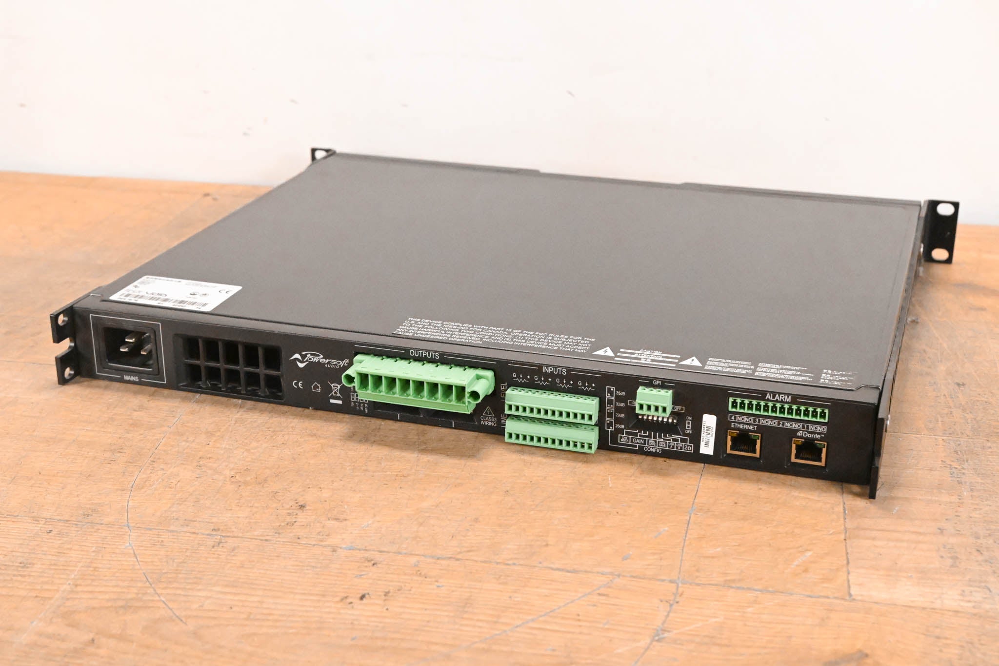 Void Bias Q2 4-Channel DSP Power Amplifier w/ Dante