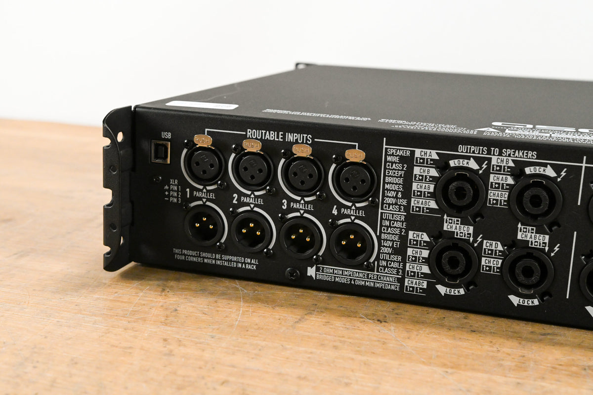 QSC PLD4.5 Four-Channel Power Amplifier with DSP
