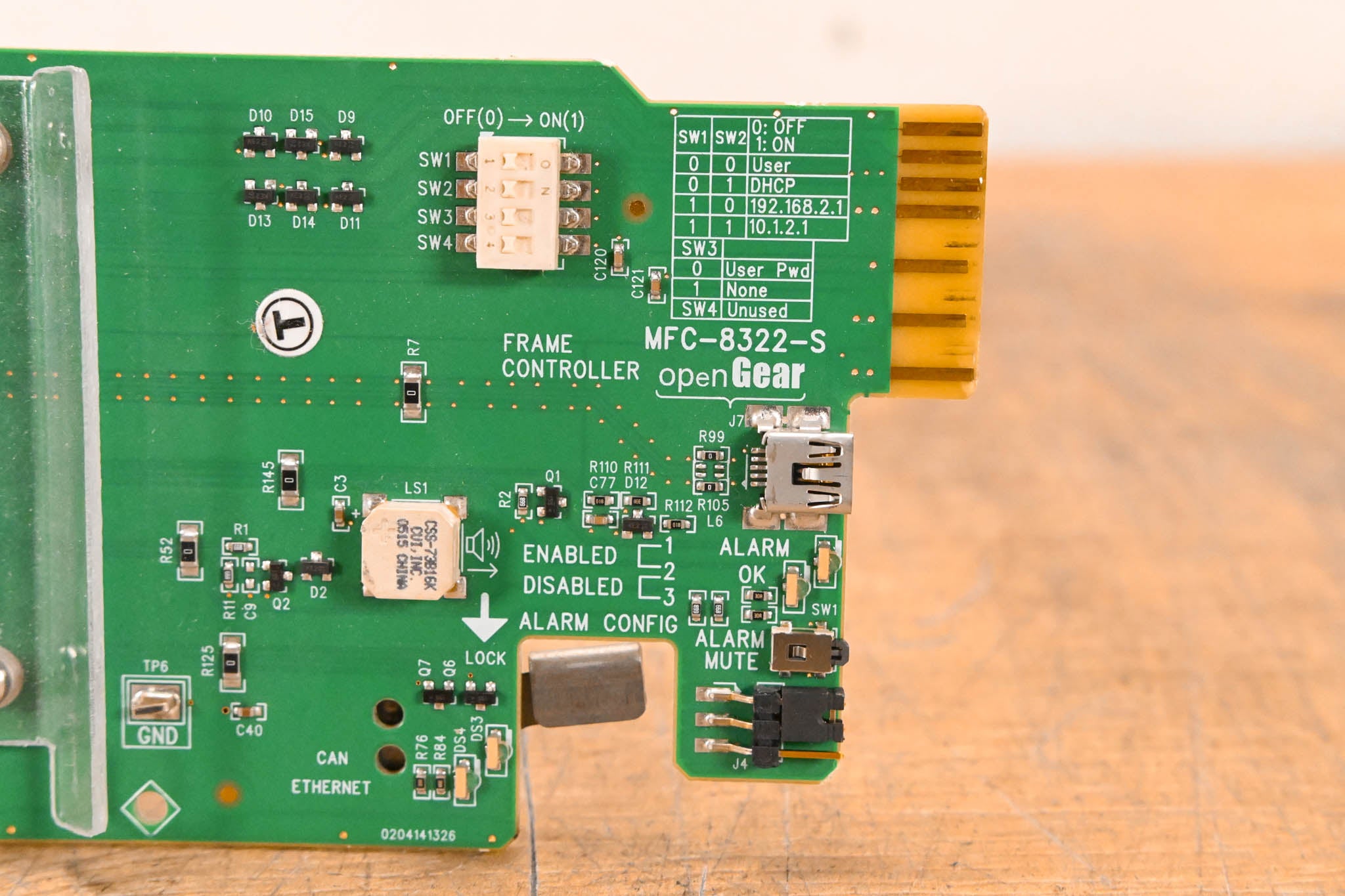 Ross MFC-8322-S OpenGear Frame Network Controller Card