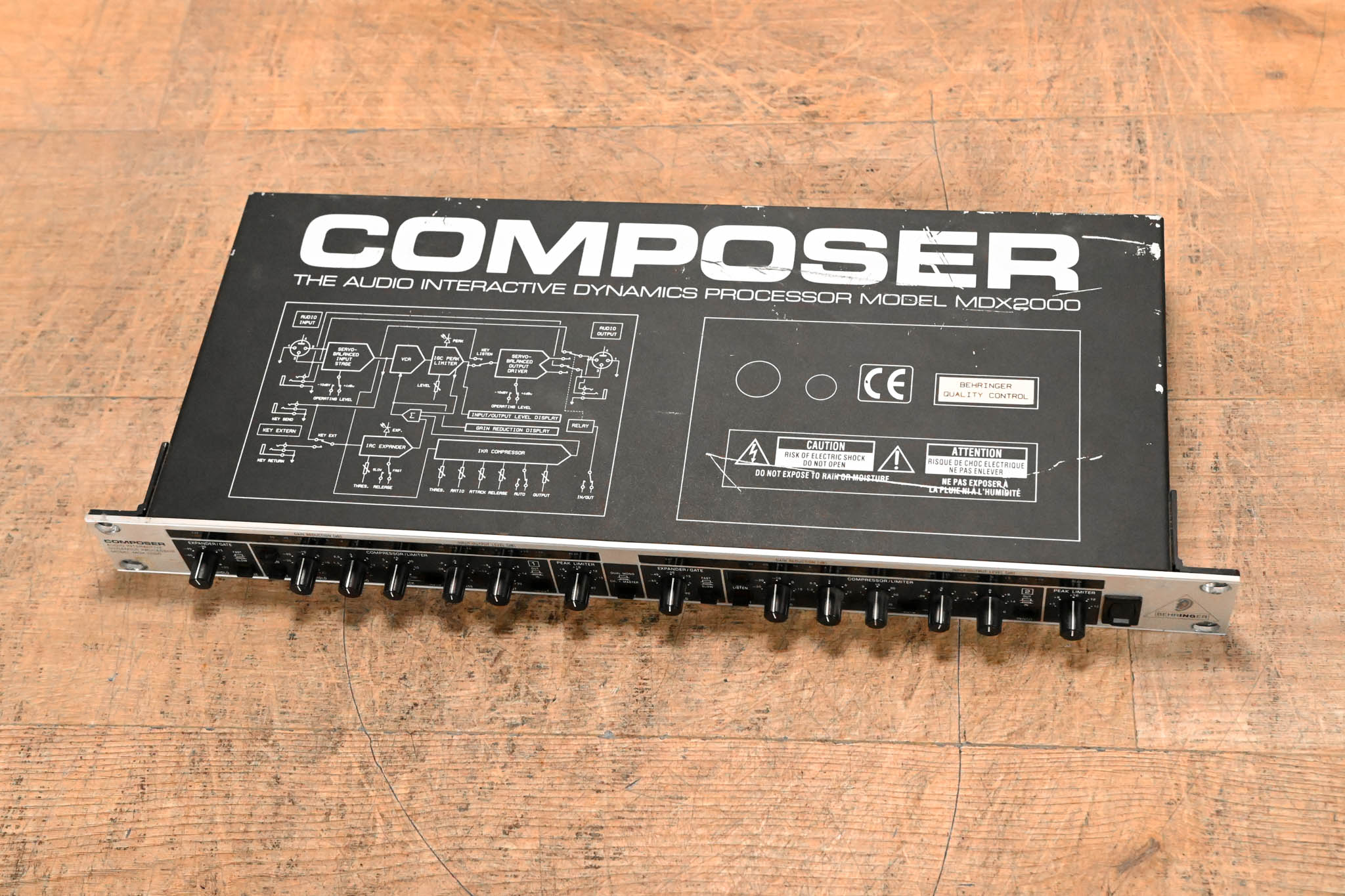 Behringer MDX2000 COMPOSER Audio Interactive Dynamics Processor