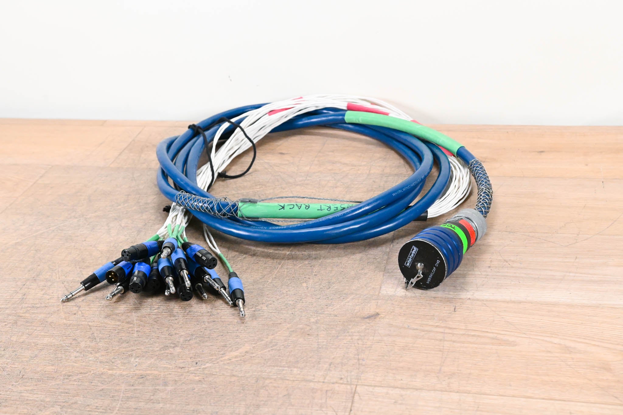 Whirlwind W6IRP to XLR and TRS Fanout Snake - 20 ft