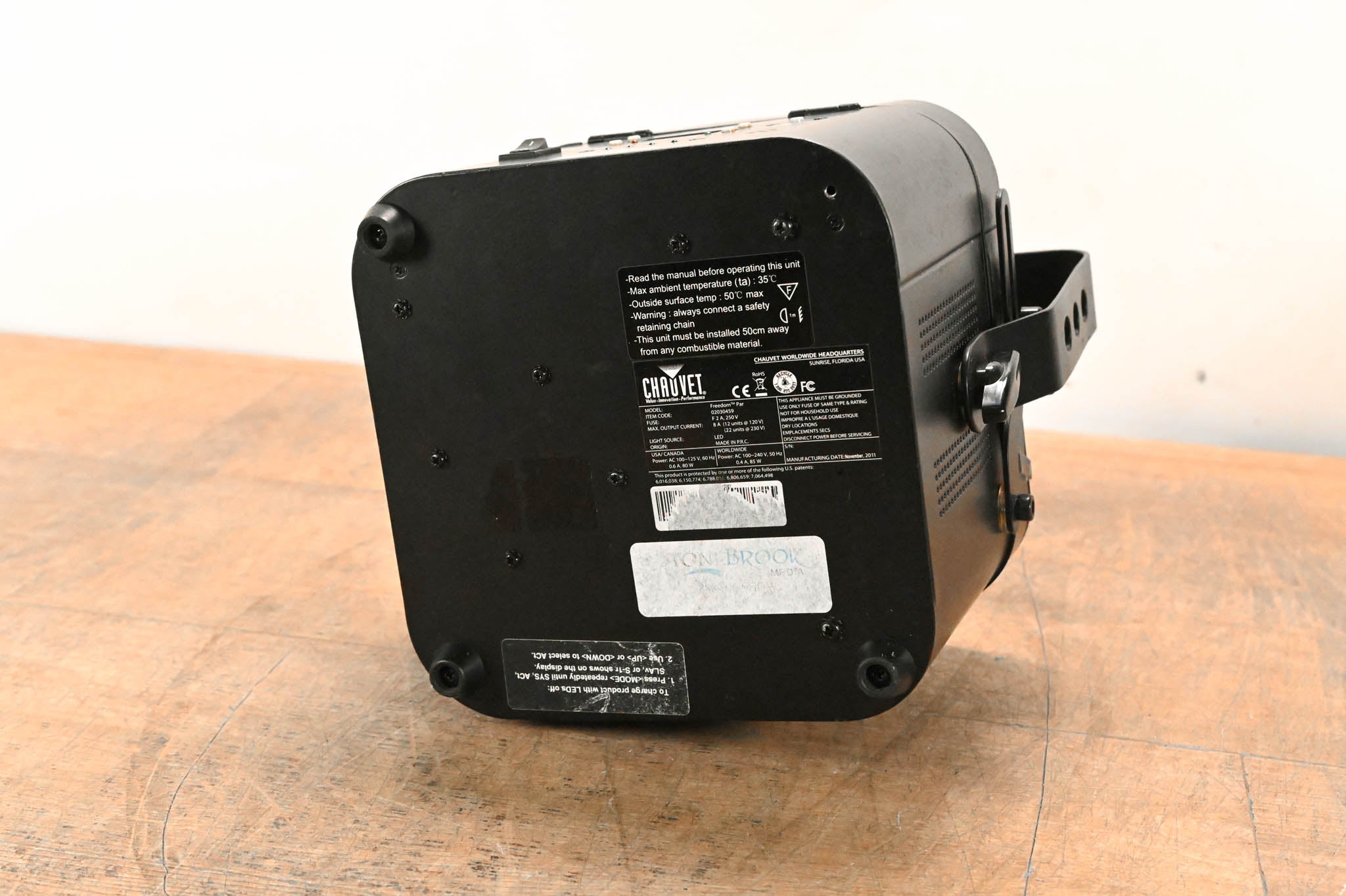 Chauvet Freedom Par RGBA Wireless LED Par