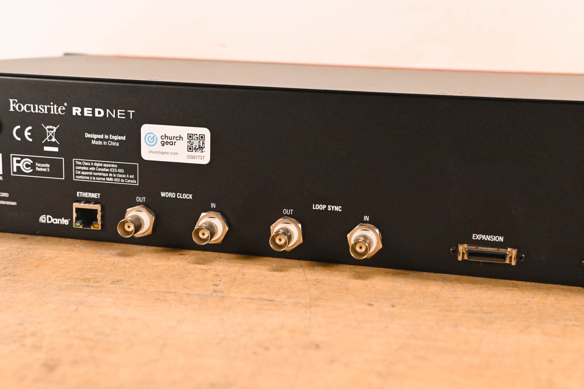 Focusrite RedNet 5 Pro Tools HD to Dante Network Bridge