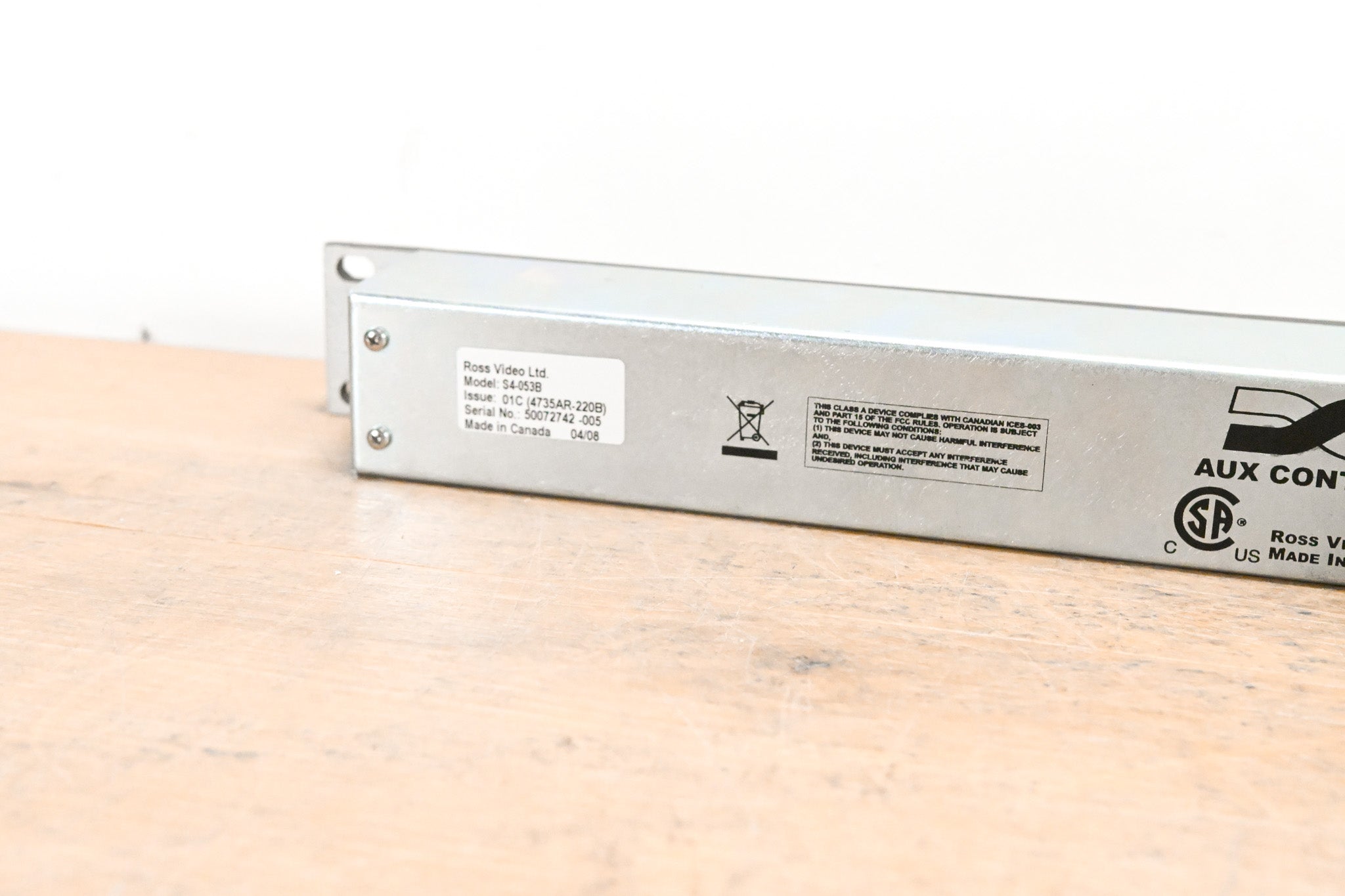 Ross S4-053B 47-Button Auxiliary Control Panel
