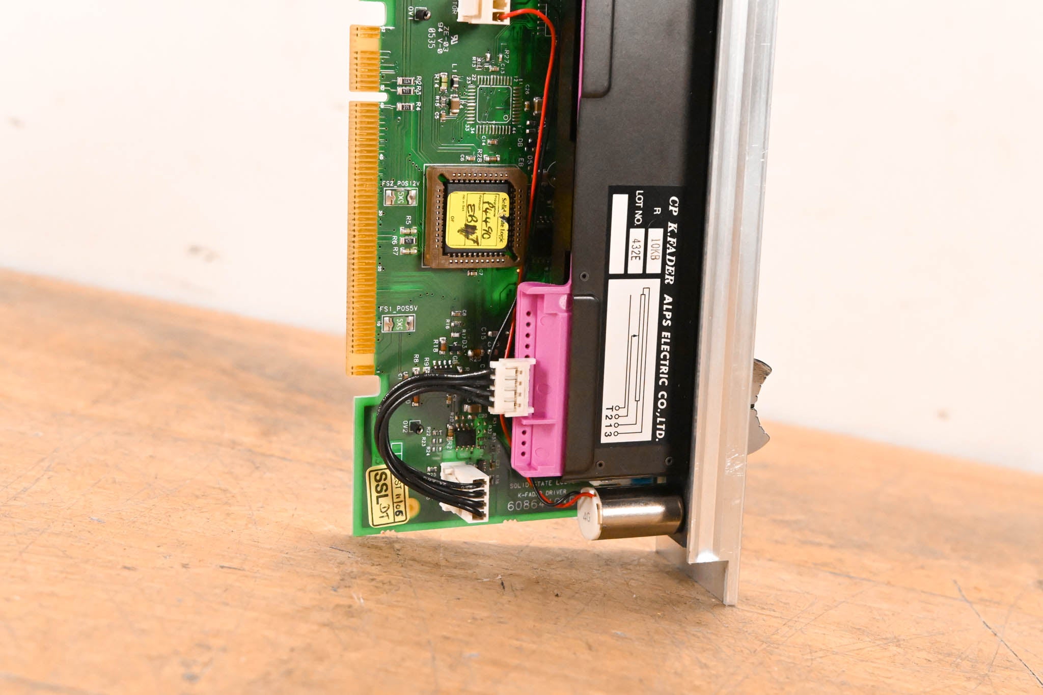 Solid State Logic C300 HD Motorized Fader Module – ALPS K-Fader Assembly