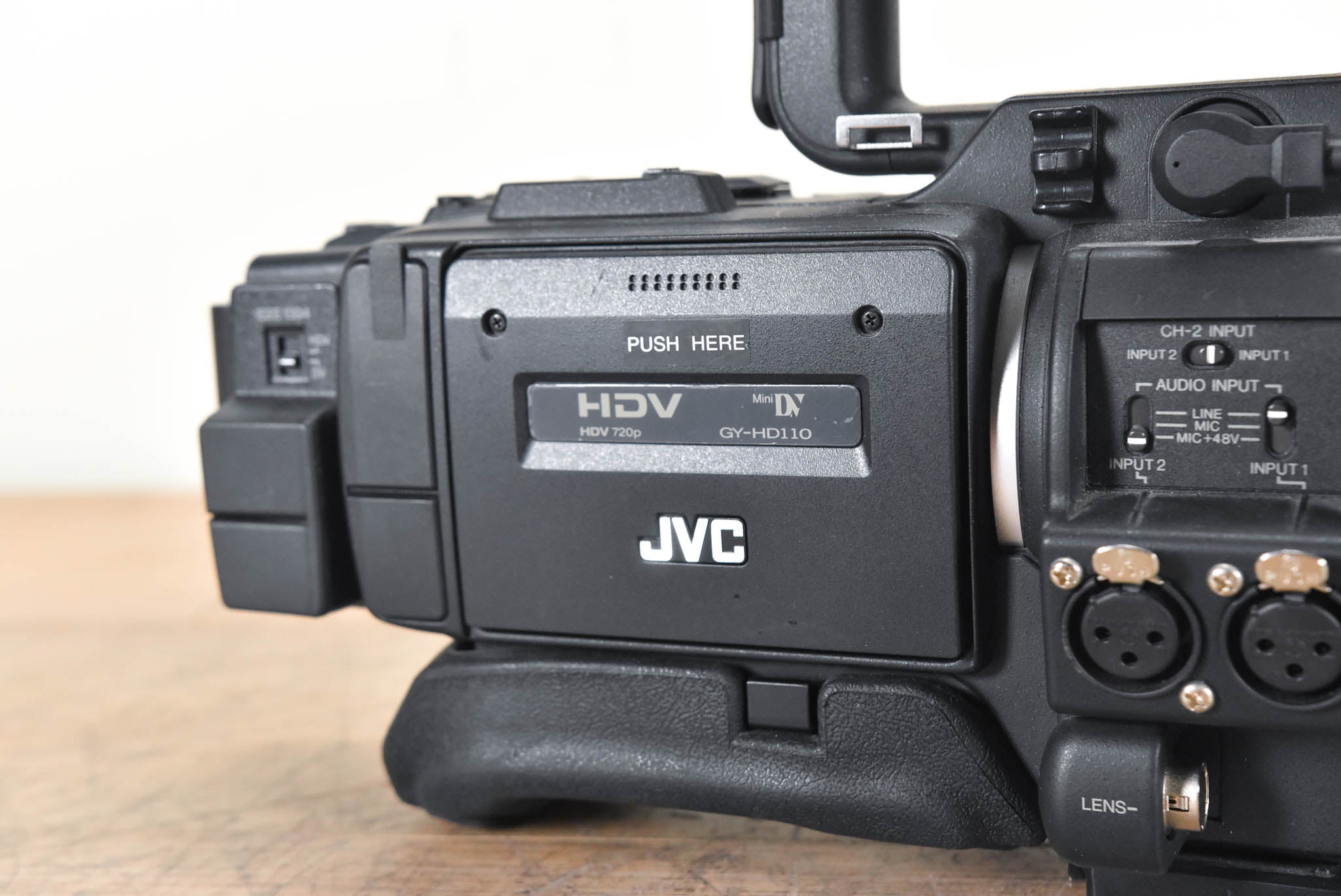 JVC GY-HD110U 1/3" 3-CCD Professional HDV Camcorder