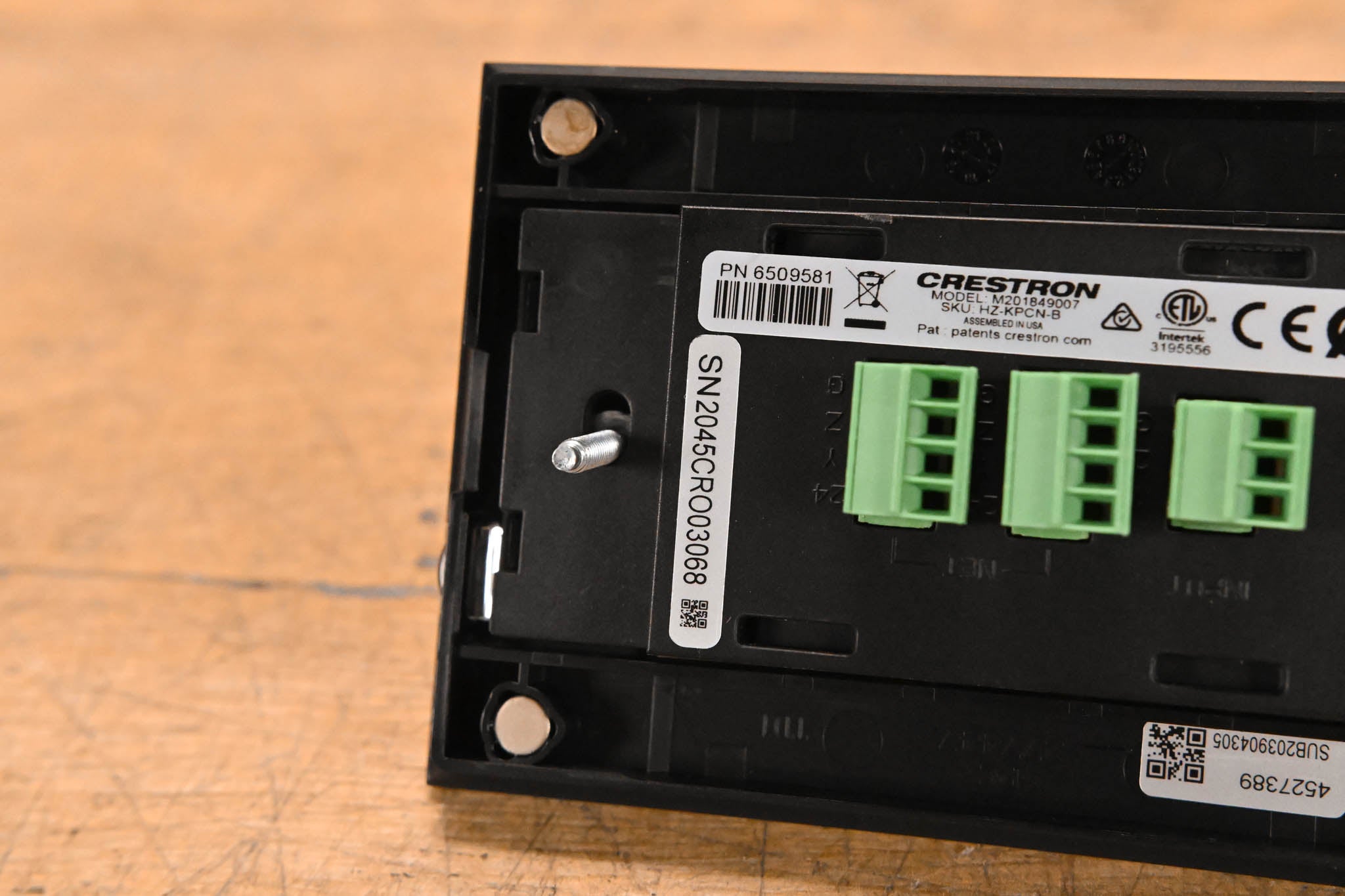 Crestron HZ-KPCN-B Horizon Communications Keypad - Black