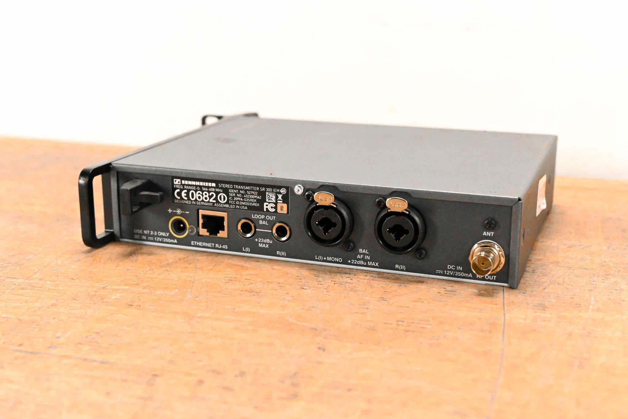 Sennheiser SR 300 IEM G3 Wireless Transmitter 566-608MHz NO POWER SUPPLY