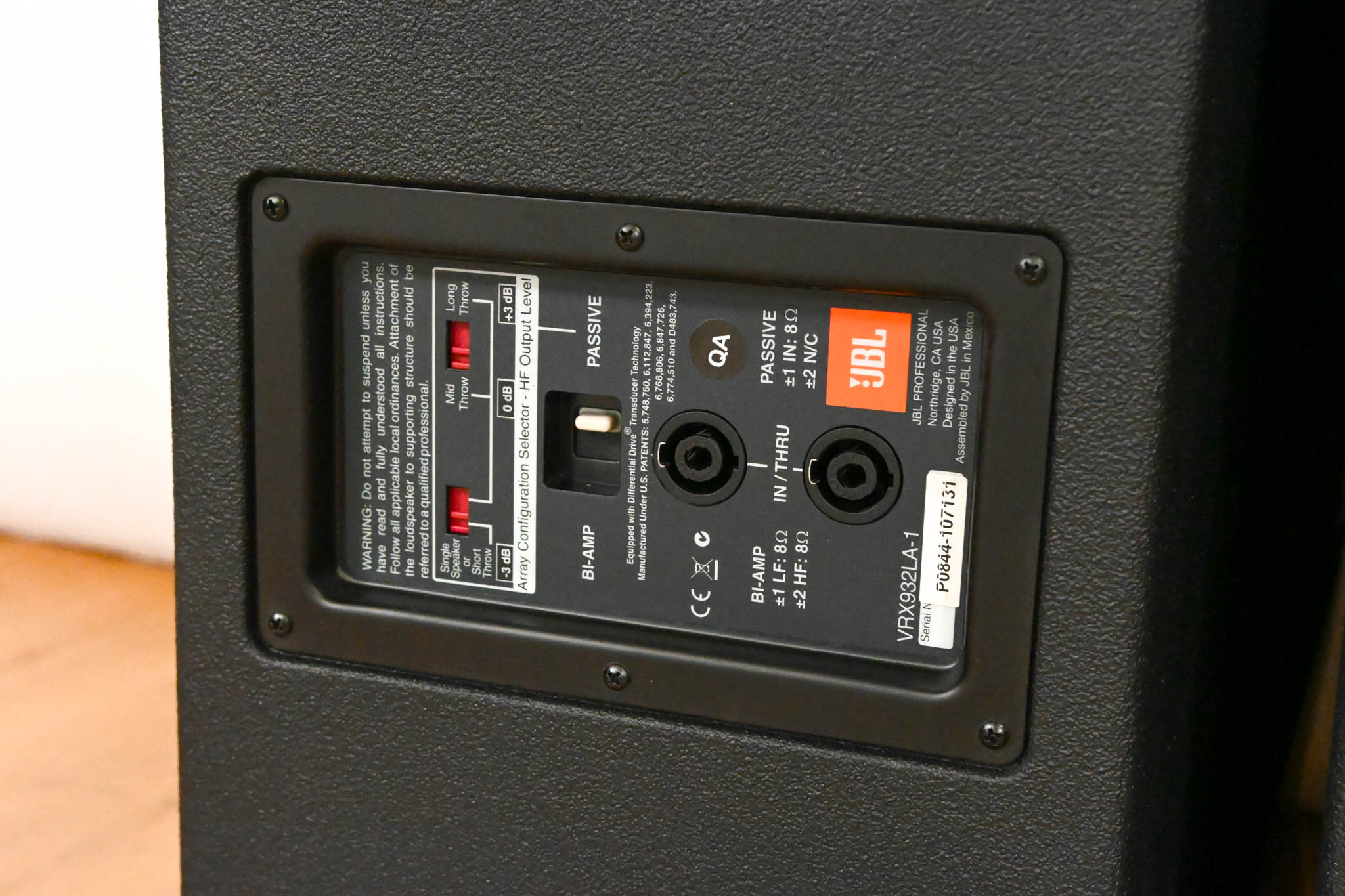 JBL VRX932LA-1 12" Two-Way Line Array Loudspeaker System (PAIR)
