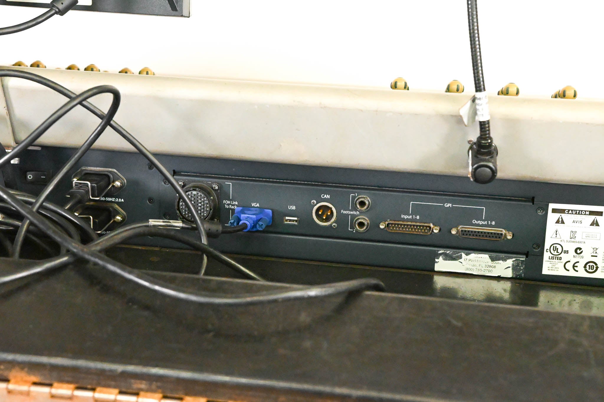 AVID VENUE Profile Digital Console w/ FOH Rack, Stage Rack & Roadcase