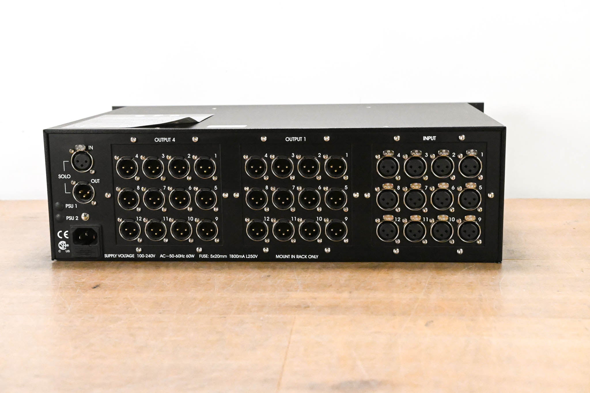 Klark Teknik DN1248+ Microphone Splitter